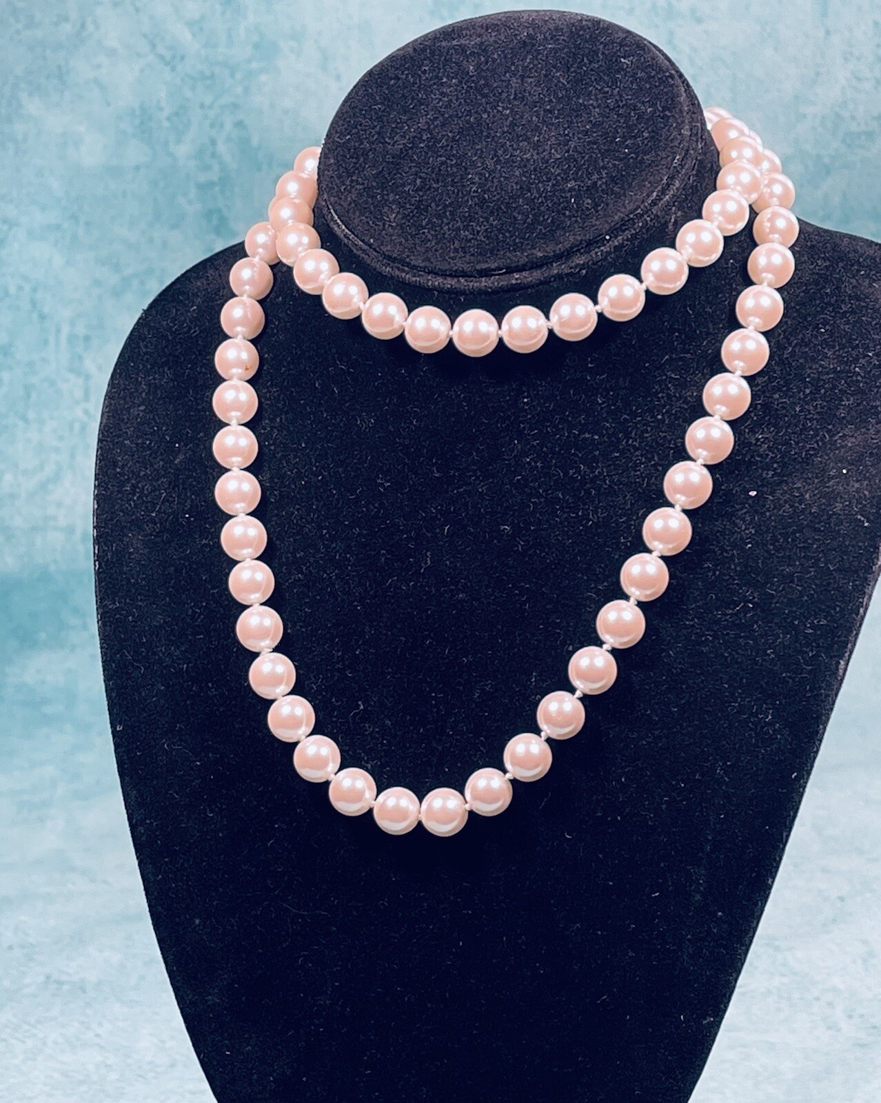 CAROLEE HIGH QUALITY Vintage Faux PEARL 31” OPERA LENGTH Necklace BEAUTIFUL!!