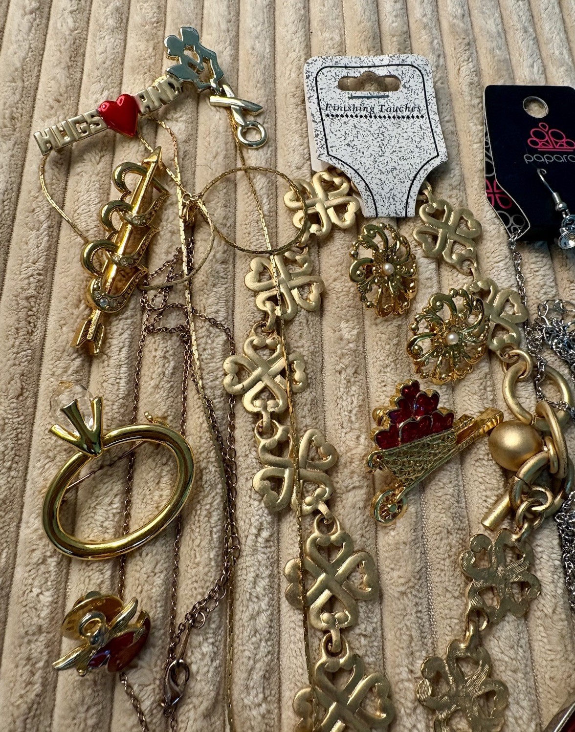 5oz. Vintage To Modern Fashion Jewelry Lot Crafting Costume