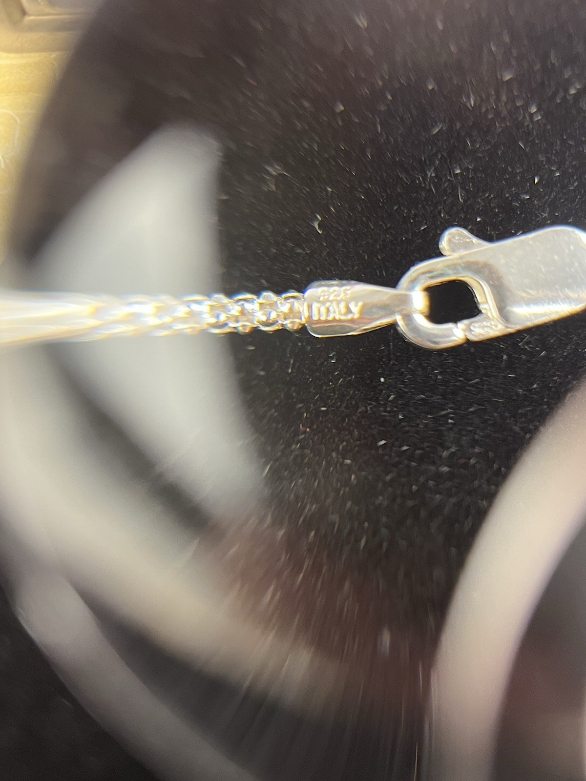 Vintage Sterling Silver 925 Popcorn Chain 16”