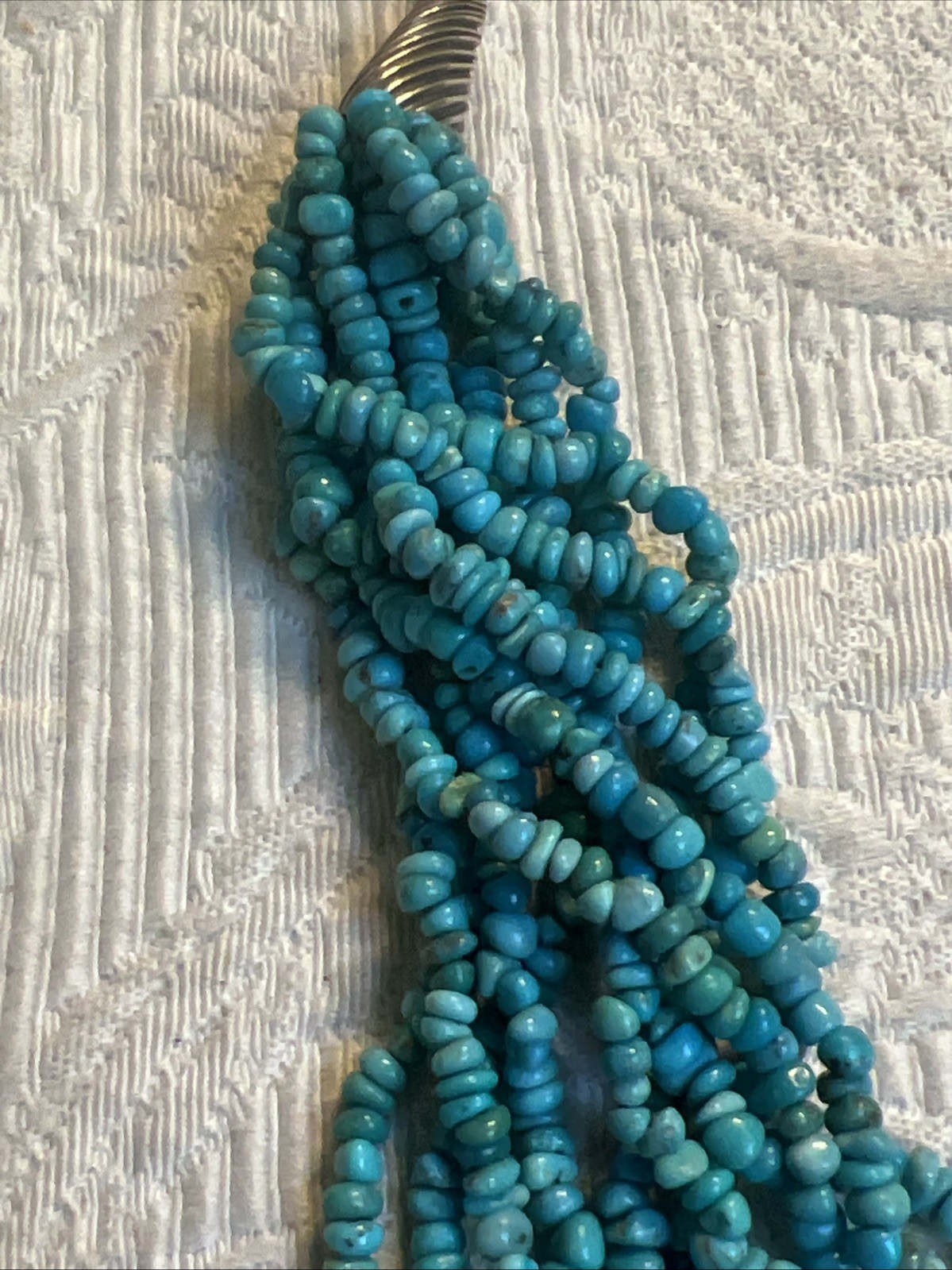 Carolyn Pollack Relios Multi-Strand Turquoise Necklace 18″ #JT30