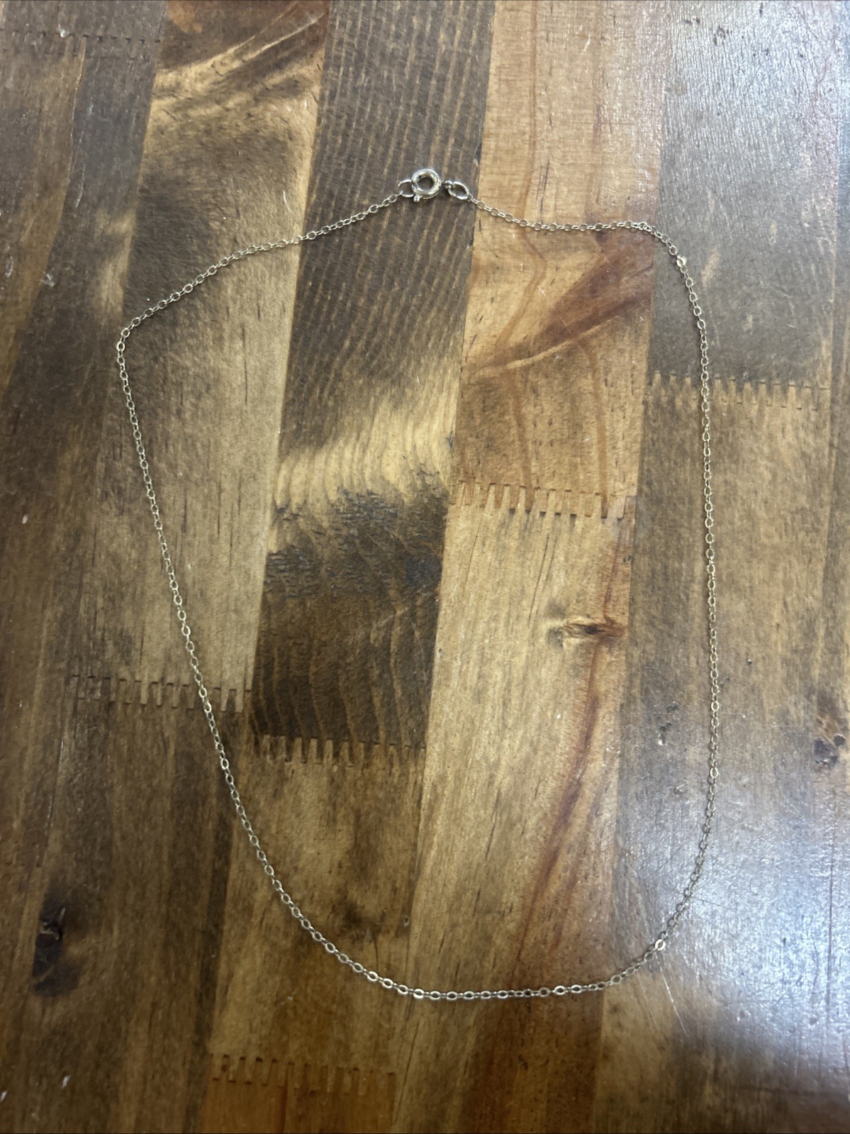 Vintage Coro 1/20 12k Gold Filled Cable Chain Necklace .8 Grams