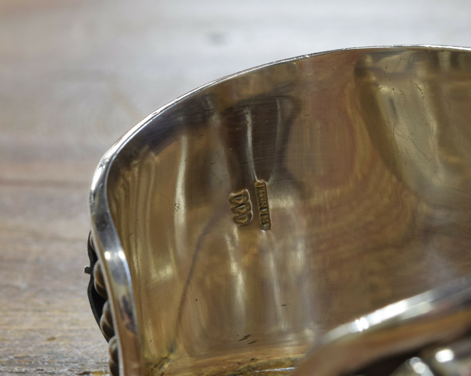 Southwestern Sterling Silver Cuff Bracelet by Dominique Dinouart Design