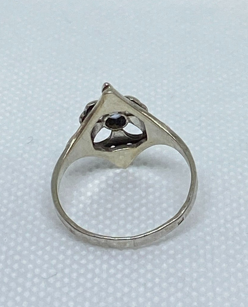 Rings Silver 875 Size 10 . Weight 3.03 g. Soviet Vintage Jewelry USSR