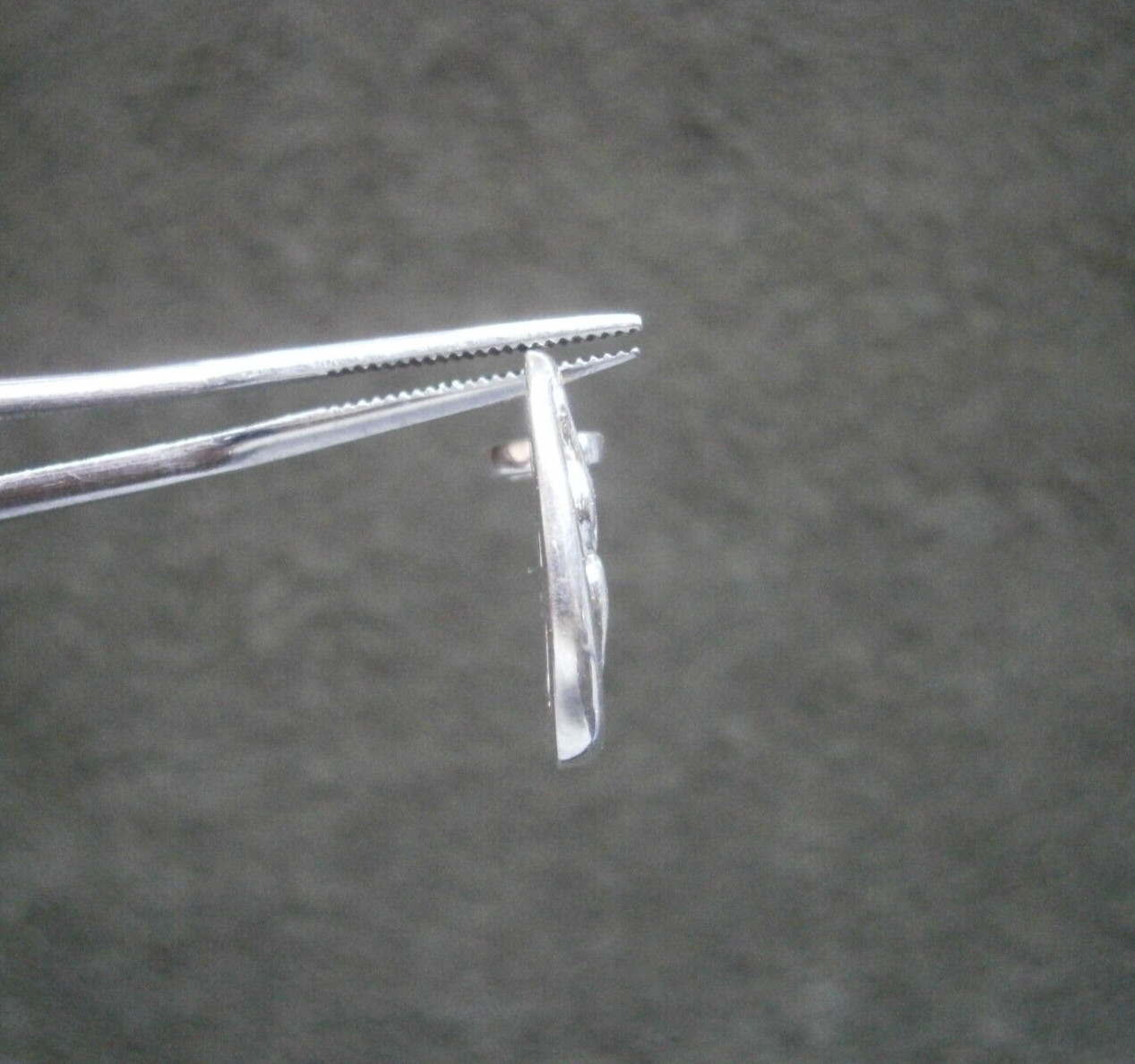 Kit Heath Tulips Flowers Vintage Openwork Sterling Silver Pendant 1.9g