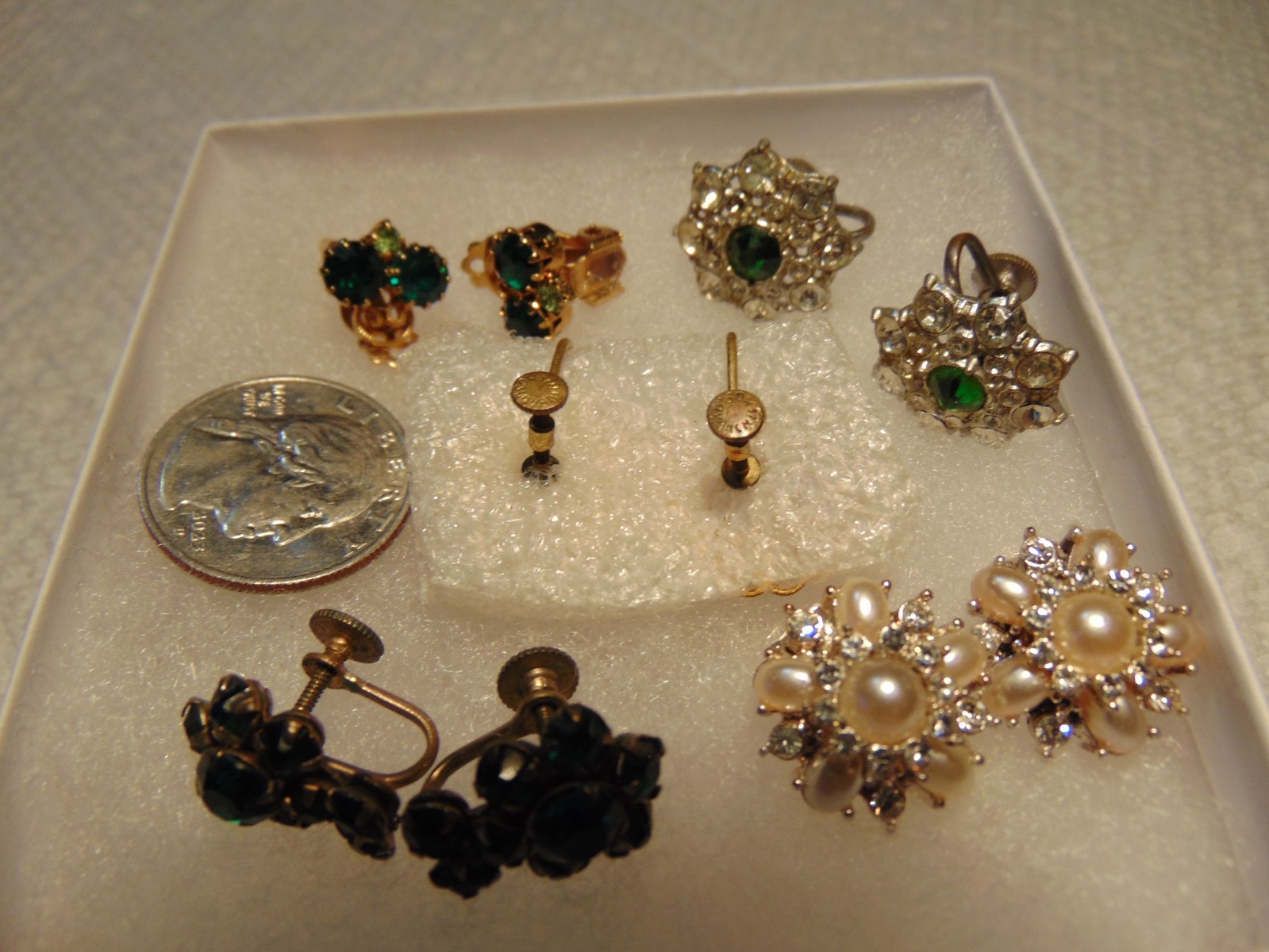 Vintage Costume Jewelry Lot, Great Condition, All Wearable, No Stones Missing