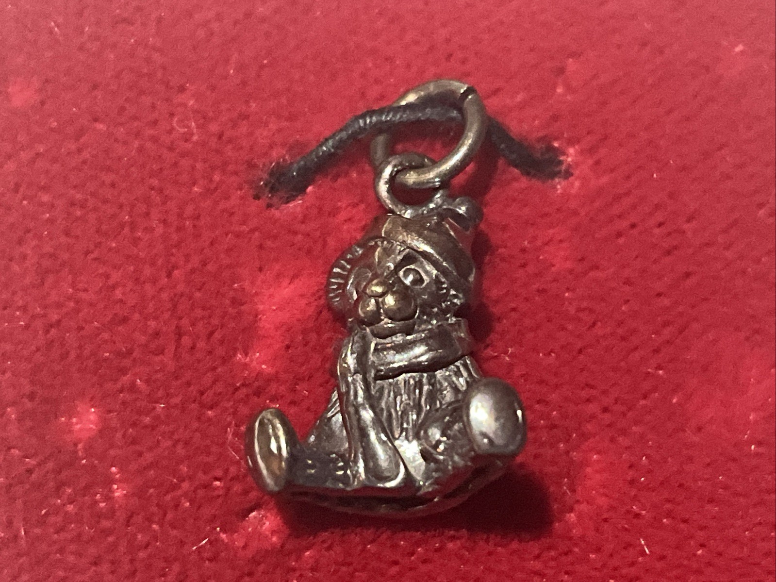 NEW Sterling Silver Holidays Charm CHRISTMAS COLLECTIBLES ” TEDDY BEAR “FREE SH