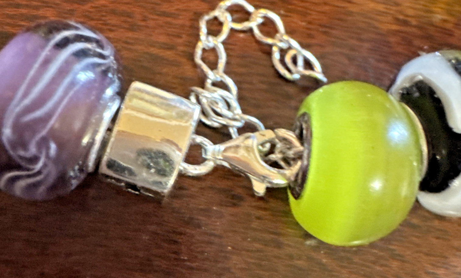 IBB Charm Necklace 925 Silver Fully Loaded 18-20″ Adjustable 50 Charms