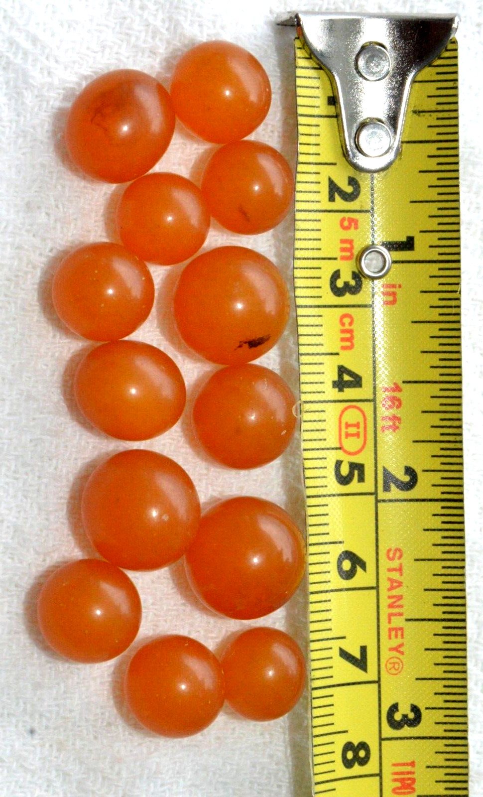 ✅ 10gr RUSSIAN SOVIET BALTIC SEA AMBER BOLLS NECKLACE 老琥珀 BEADS STONE ROCK PIN ☭