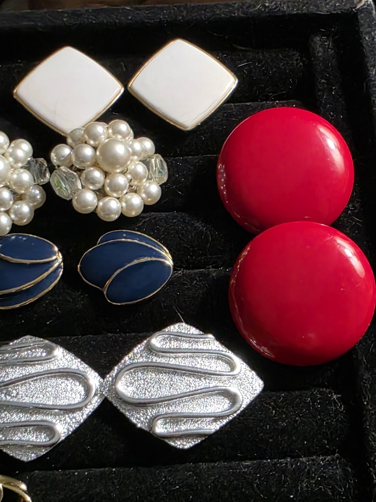 Vintage Napier Segal Sarah Cov & Other Clip Earring Lot 14 Pair