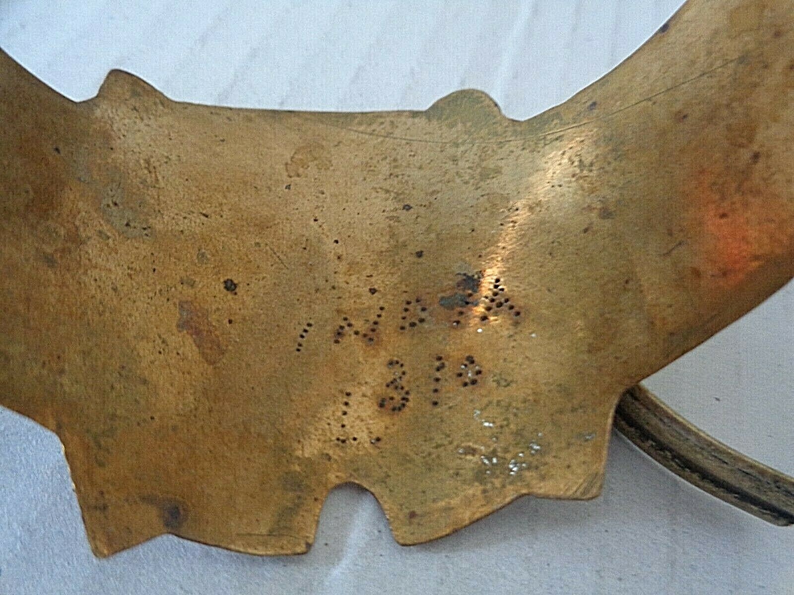 Copper/brass enameled cuff bracelets (3)