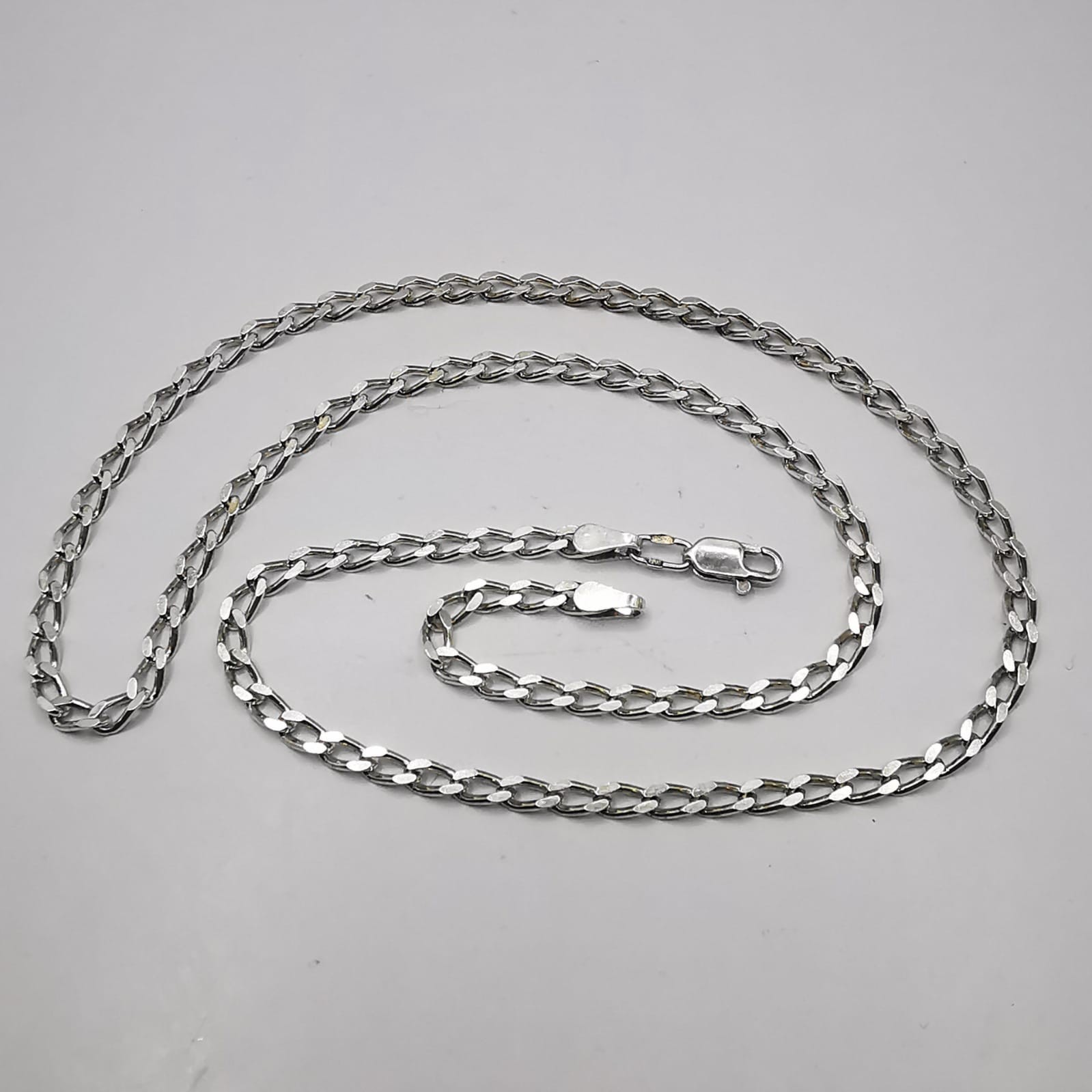 Vintage Beautiful Jewelry Chain,925 Sterling Silver,Signed ,Handmade 11,41g
