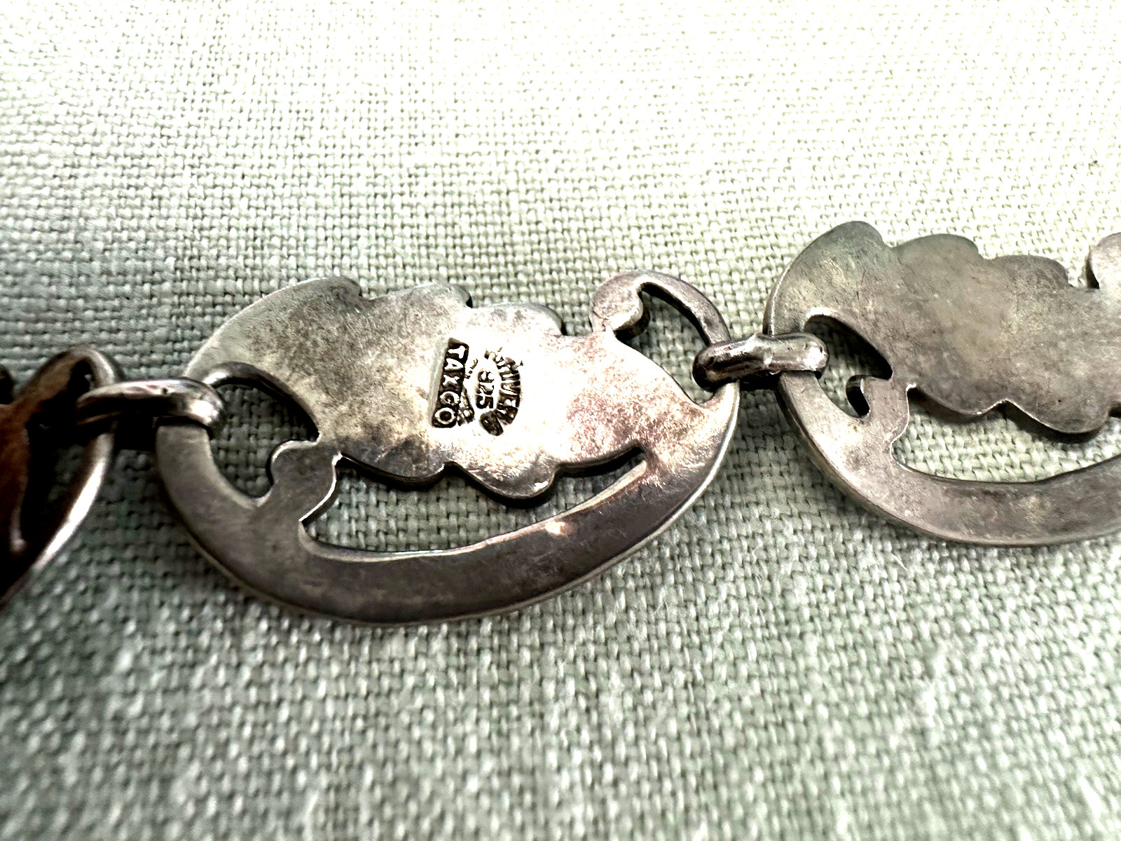 Vintage Los Castillos Bracelet – Handmade Mexican Jewelry in 925 Sterling Silver