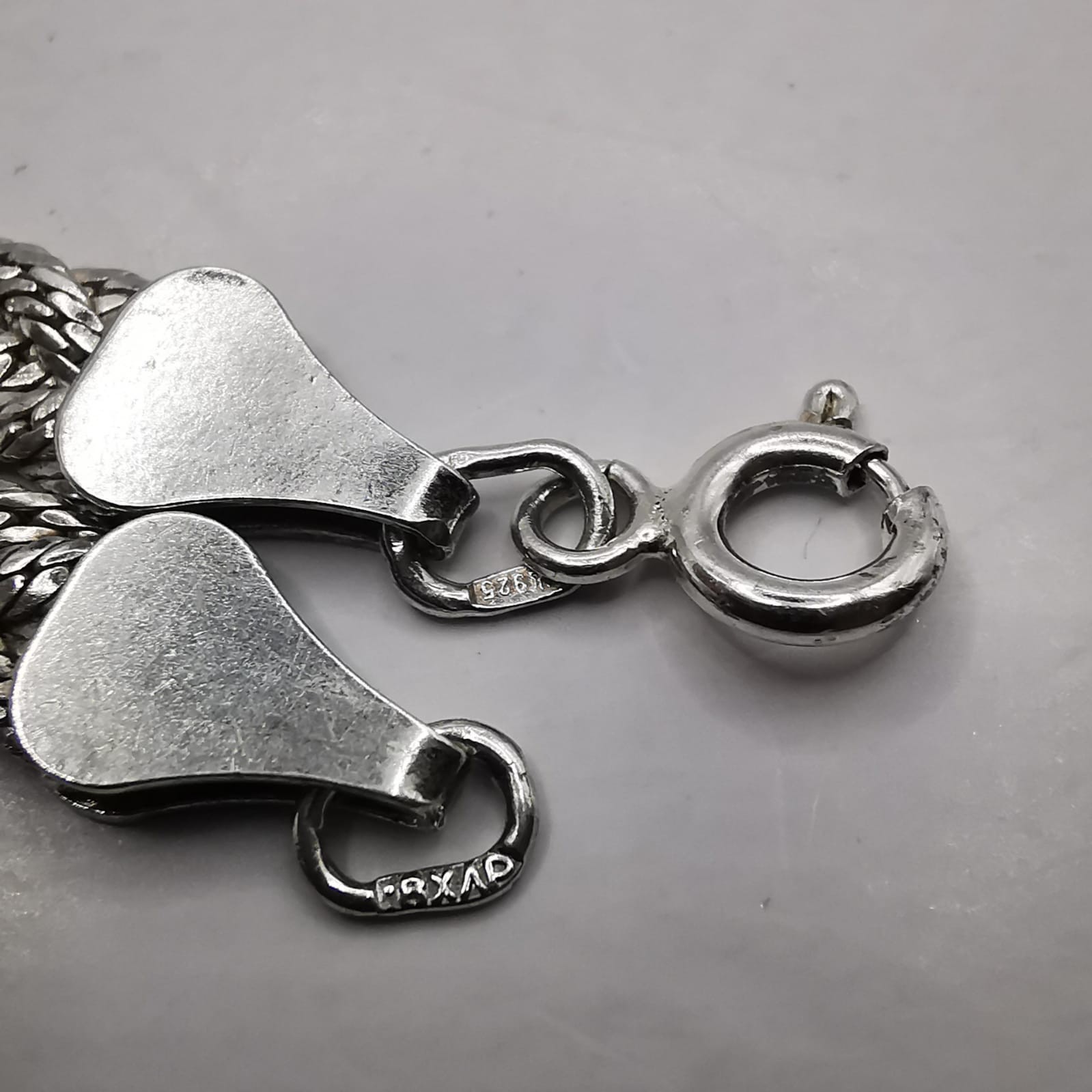 Vintage Very Beautiful Bracelet Jewelry,925 Sterling Silver, Handmade,seal, 8,17