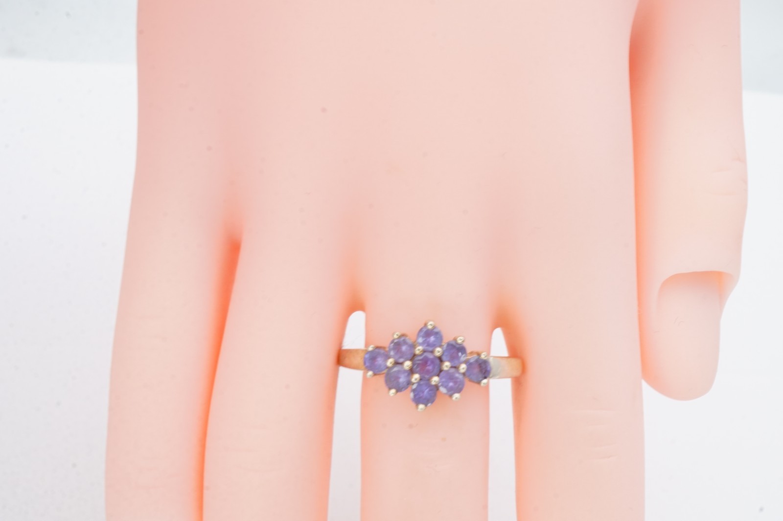 Vintage Sterling Silver 925 Iolite Ring Size 8