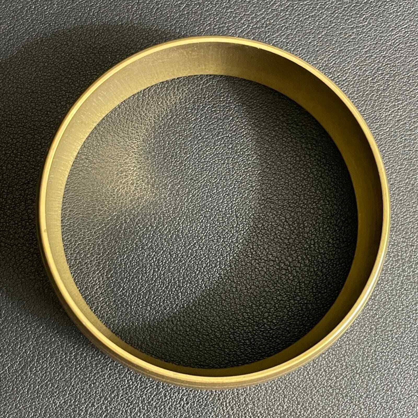 Vintage Brass Classic Bangle Bracelet