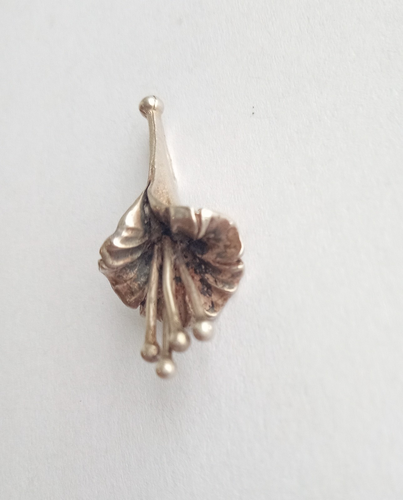 Vintage Beautiful Pendant Sterling Silver 875 test star USSR times Women Jewelry