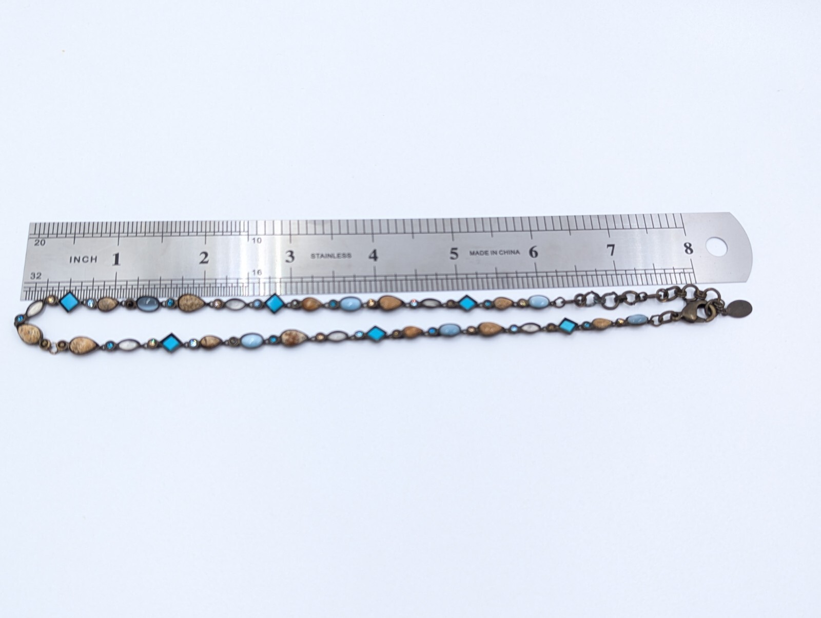 Multi Color Vintage Sorrelli 14-16.5″ Pastel Necklace U244