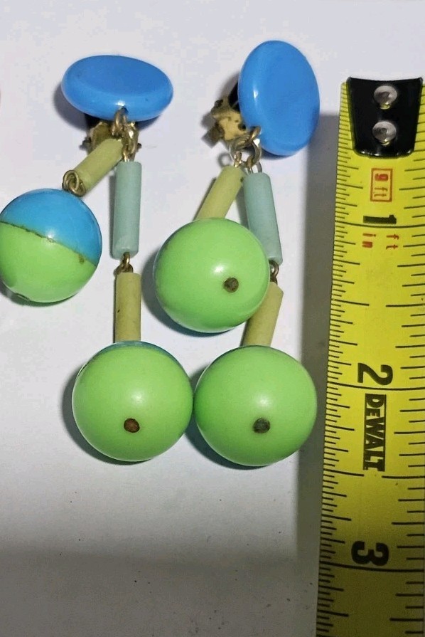 Japan Austria West Germany Glass Plastic Beaded Huge Lot Necklace Earrings
