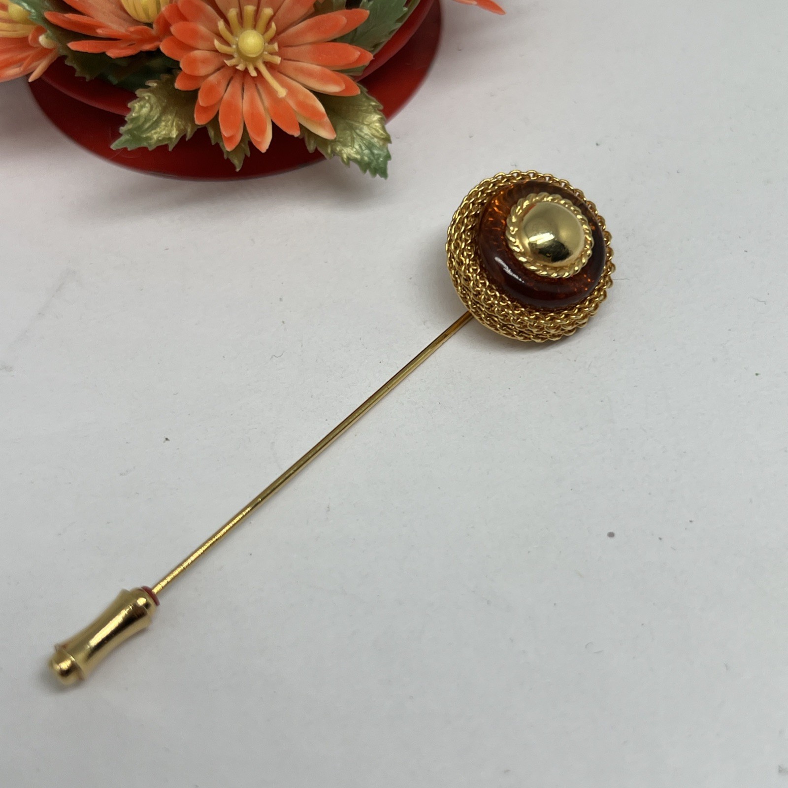 Rare Signed Givenchy 1978 Stick Pin (9023)