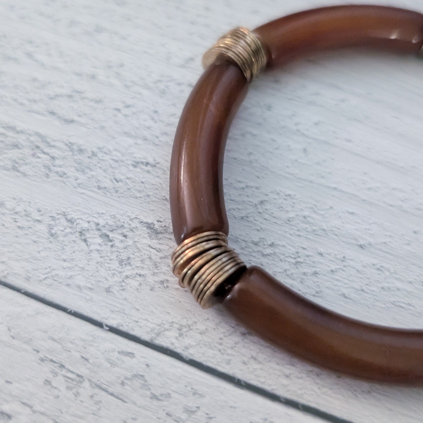 Vintage Stretch Bracelet – Chunky & Unusual – Statement