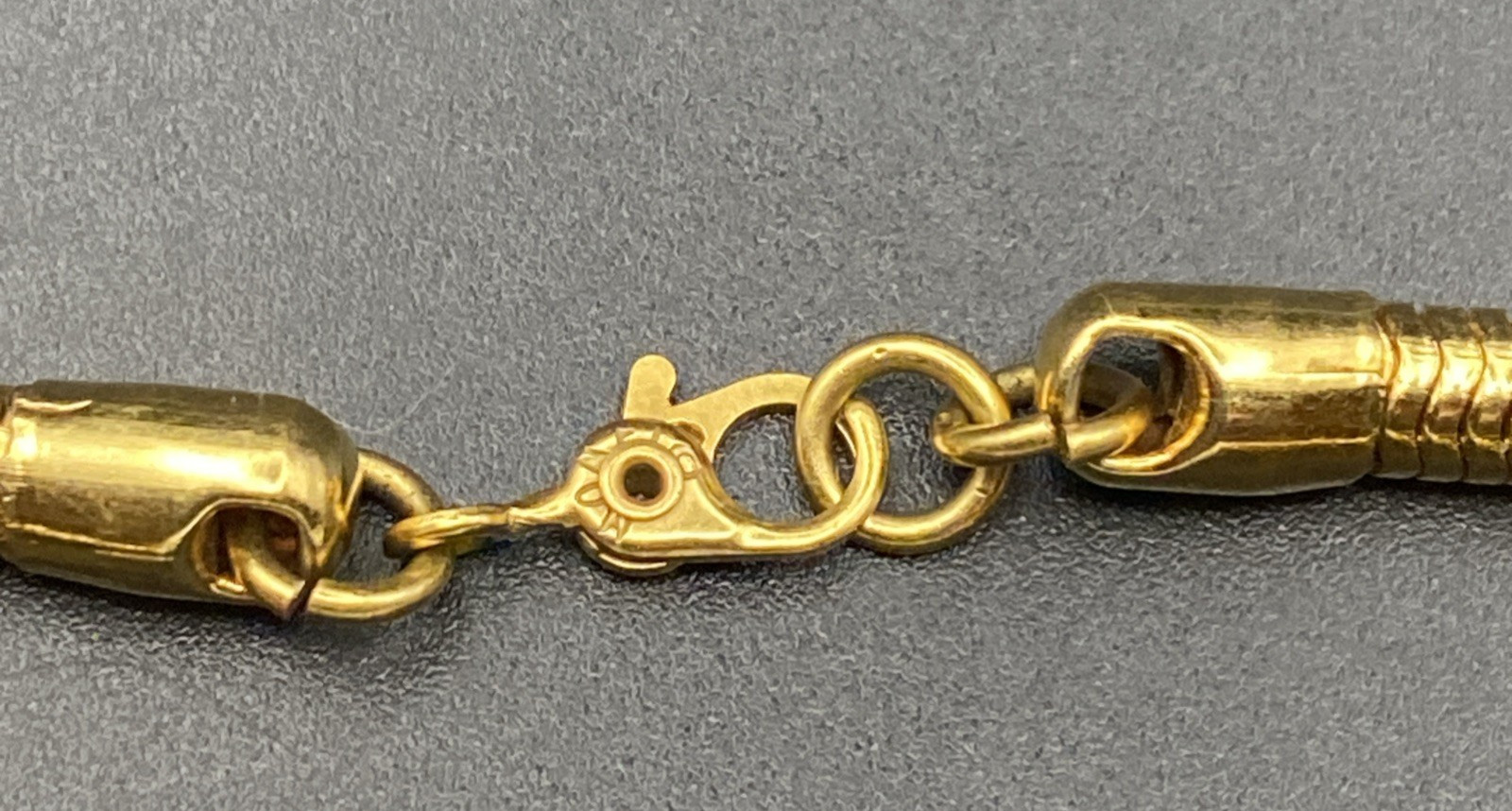 Monet Vtg Snake Chain Bracelet Gold Silver Tone Bar Accent 7.25″ Sister LOOK