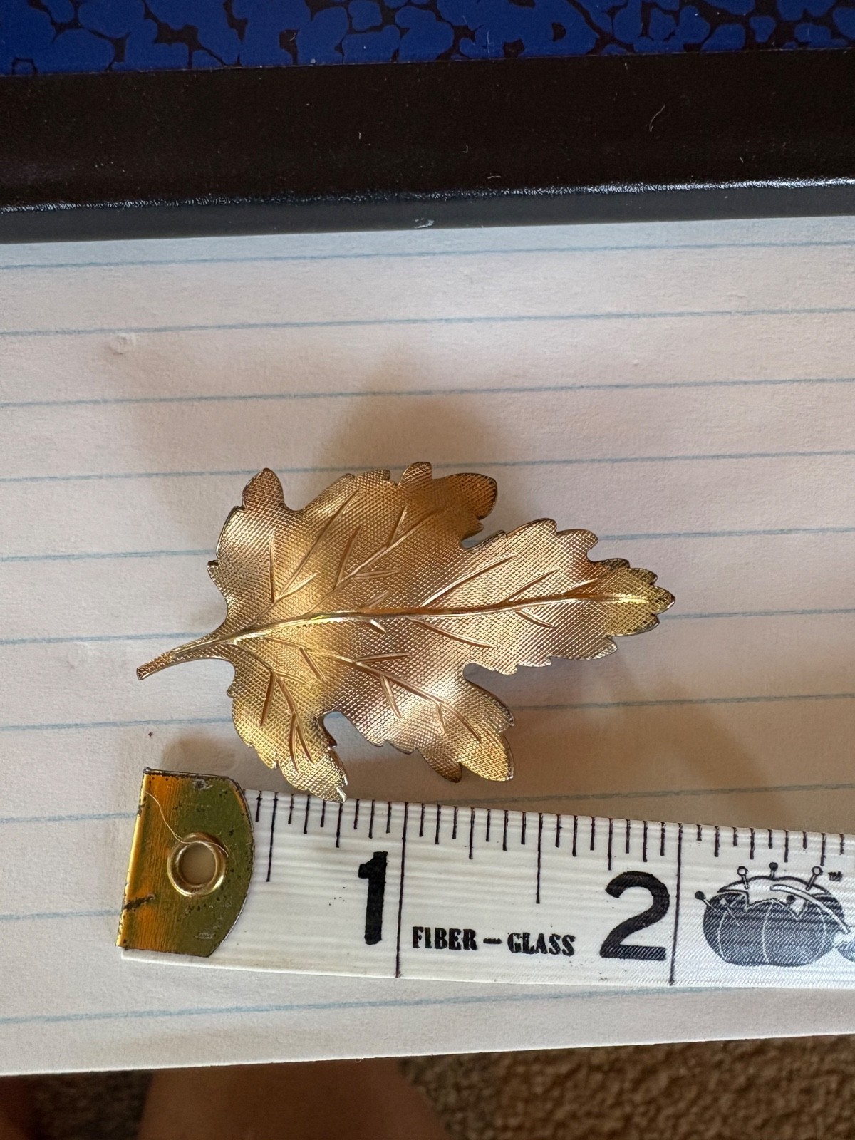 Vintage Winard Leaf Brooch/pin, 1/20 12k gold filled, approx 2”, nice