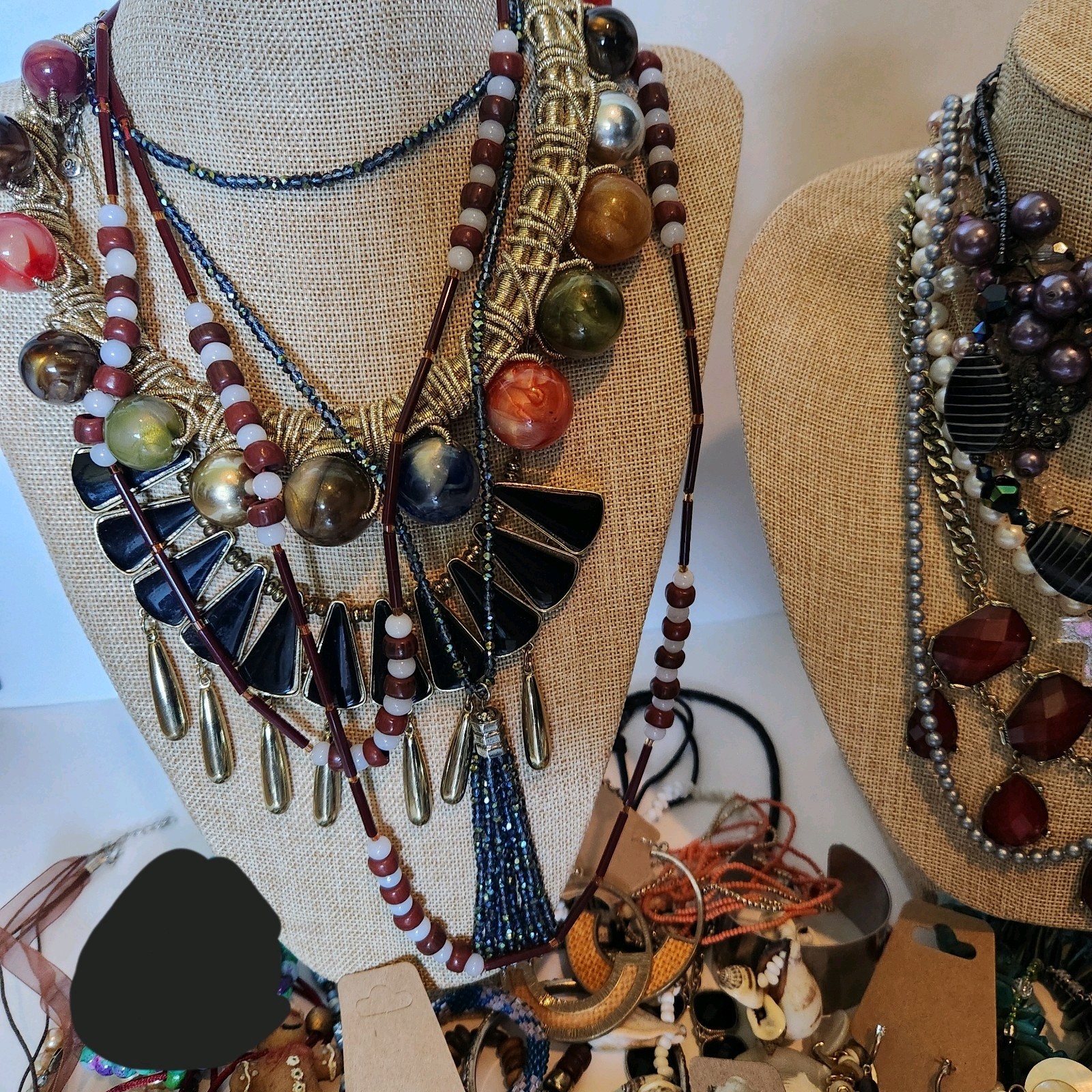 Vintage Estate All Wear Or Resale Huge Costume Jewelry Lot 82 Pcs 4lbs 9Oz