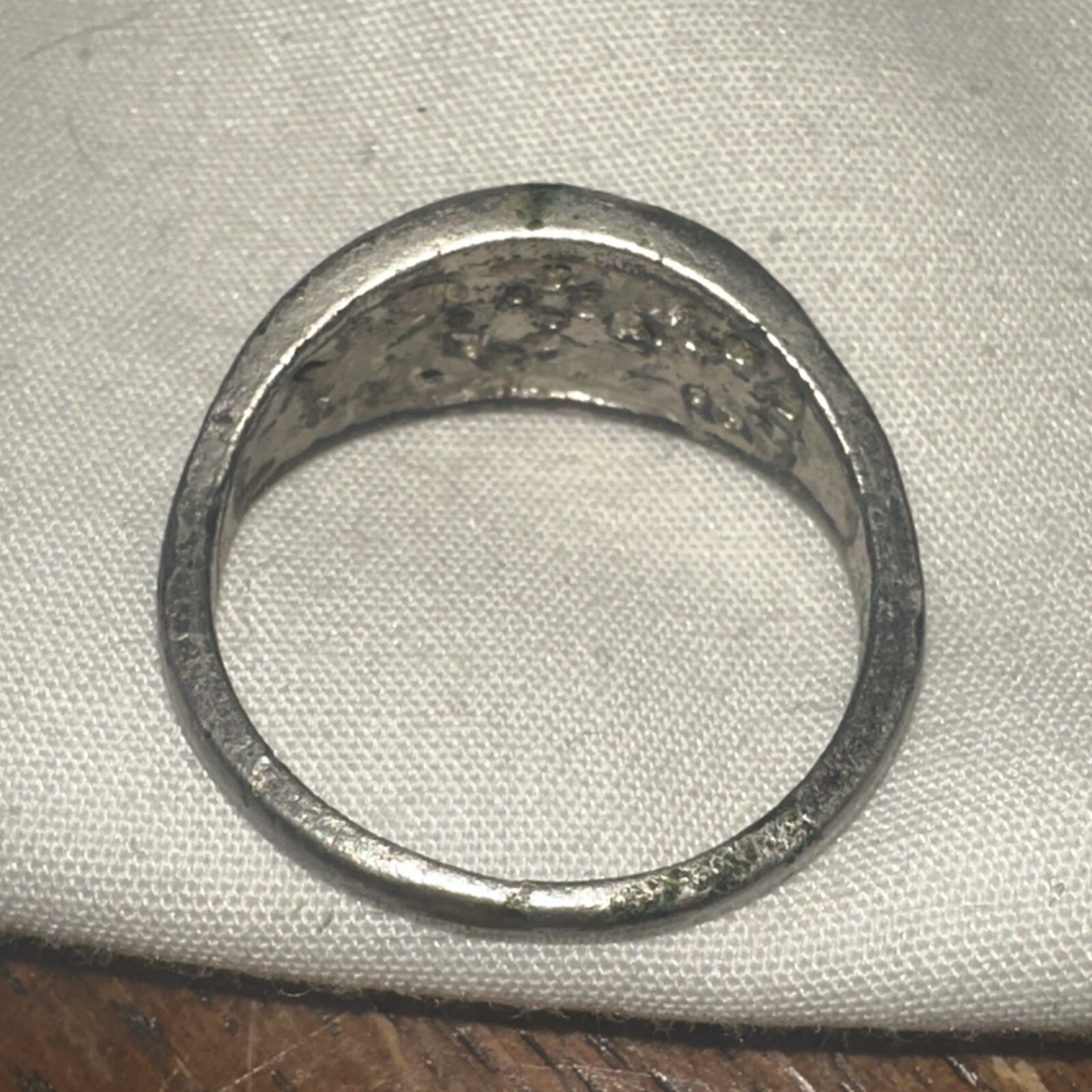 Vintage Ring. Not Magnetic Metal With Intricate Designs Check Description