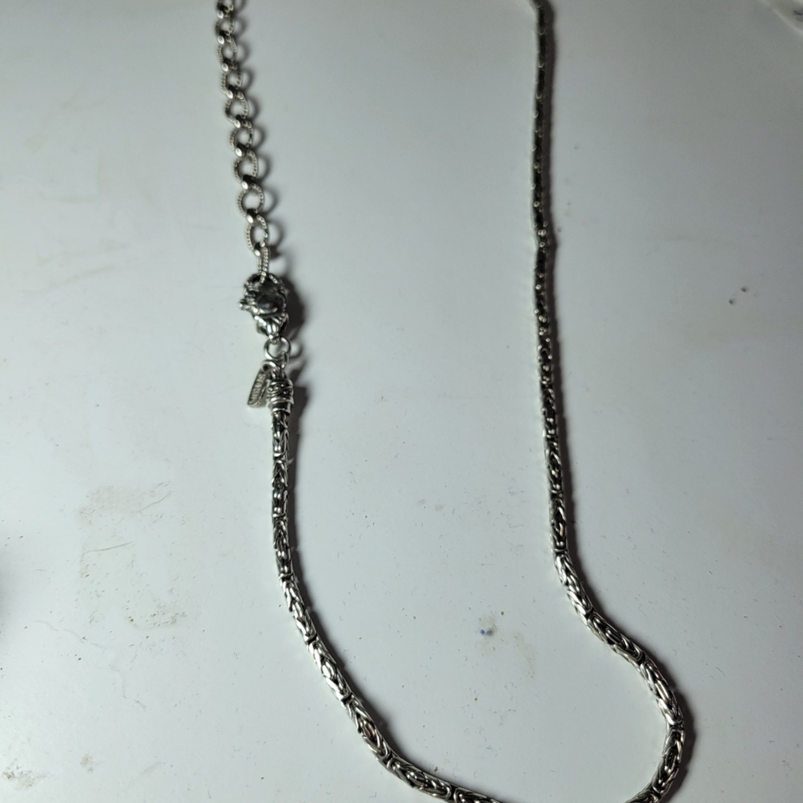 VTG SARDA STERLING SILVER 20.5 INCH NECKLACE 925 23.5g