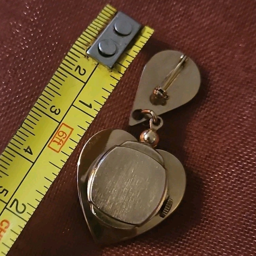 Vintage Brooch Watch – Endura, Swiss Made