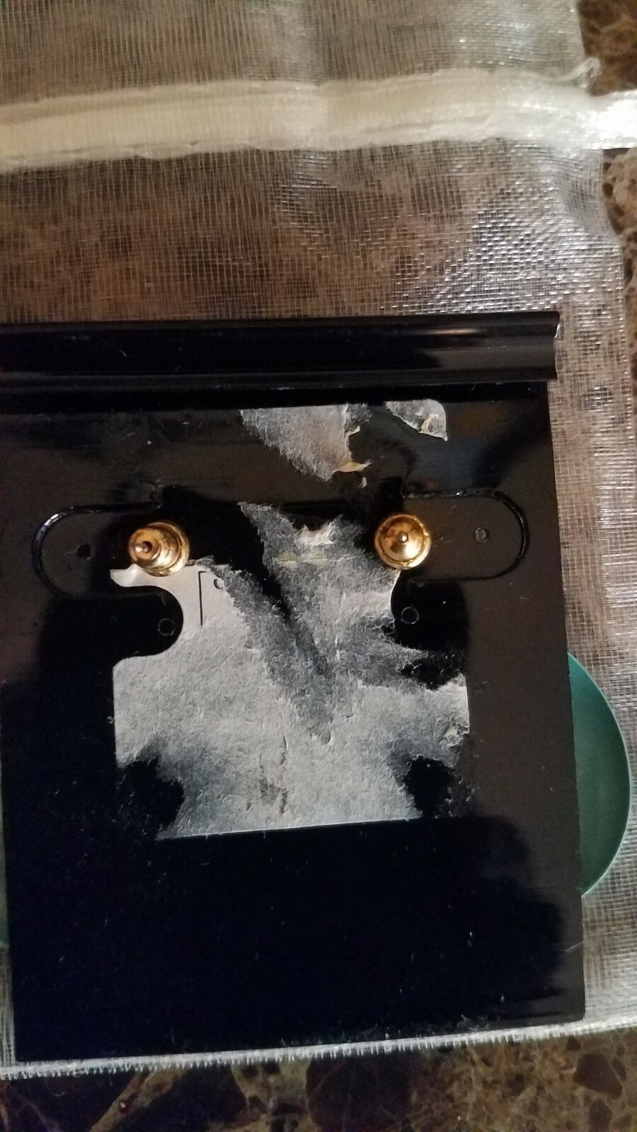 Ladies Vintage, Light Teal Blue, Dangle Earrings! VERY GOOD condition! UNIQUE!