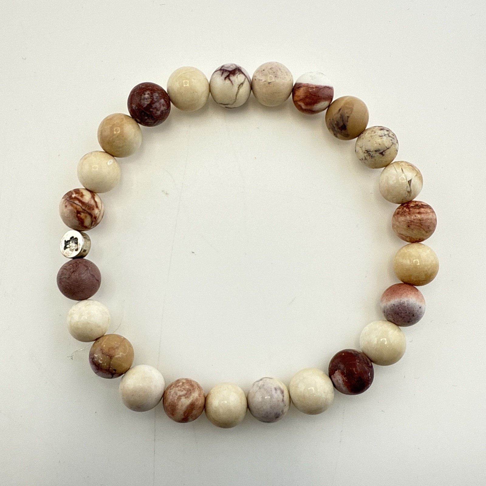Jay King Necklace Bracelet Set Pink Mauve Stone Beaded Sterling Silver 925 HSN