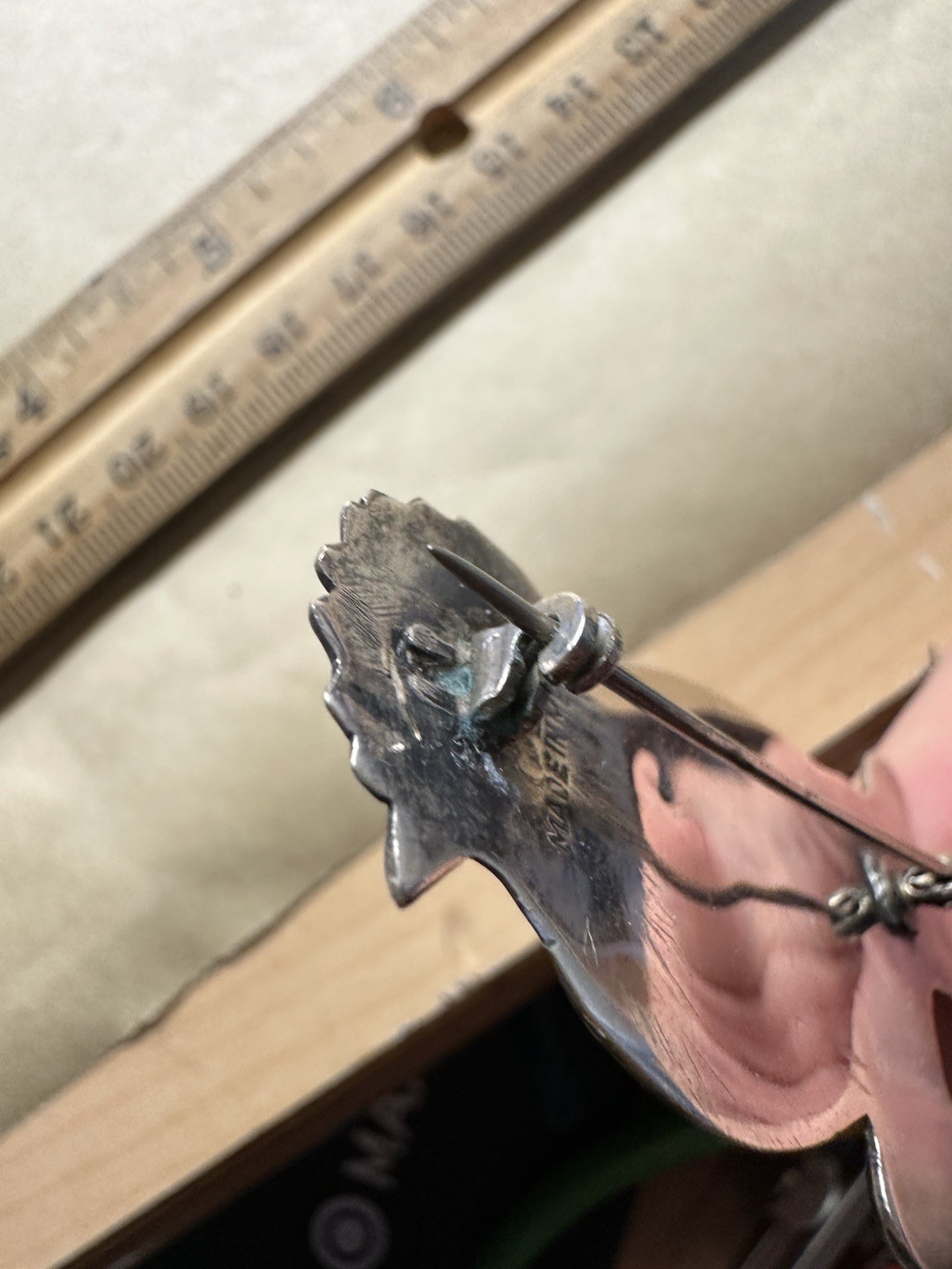 Sterling Silver Quetzal Pin
