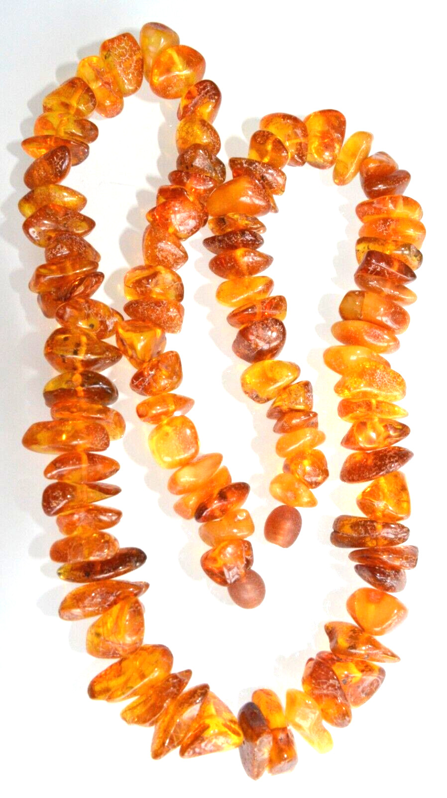 43gr RUSSIAN SOVIET BALTIC AMBER BEAD NECKLACE 琥珀 BRACELET STONE PENDANT EARRING
