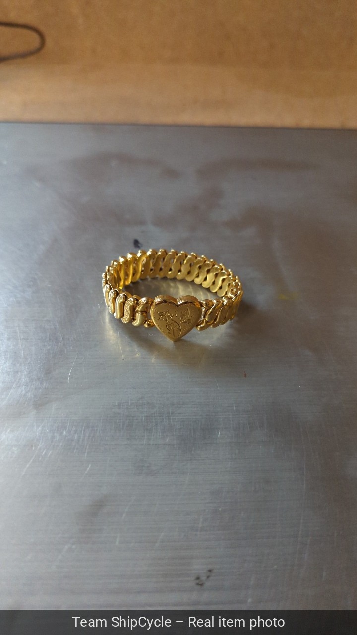 without packaging La Mode Vintage Gold Filled Heart Sweetheart Expansion G2U