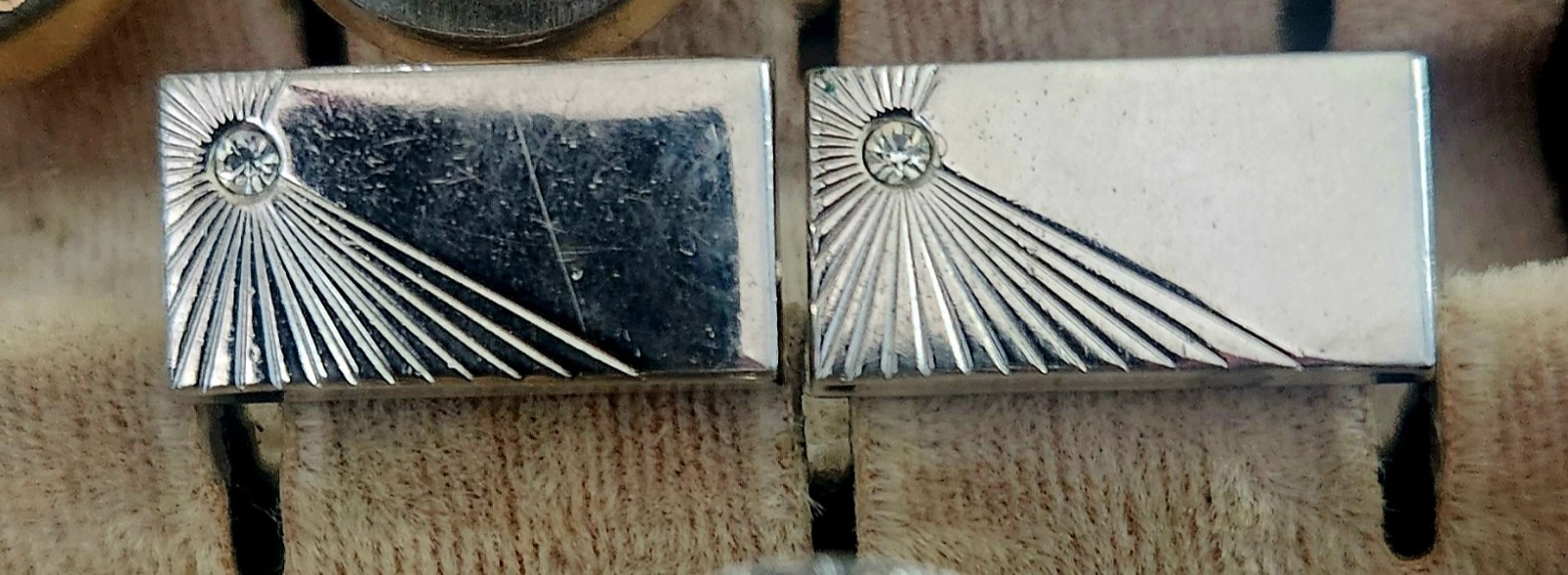Mixed Brands Lot-Vintage Men’s Cuff Links, Tie Clips & Tacs-Swank Box Included