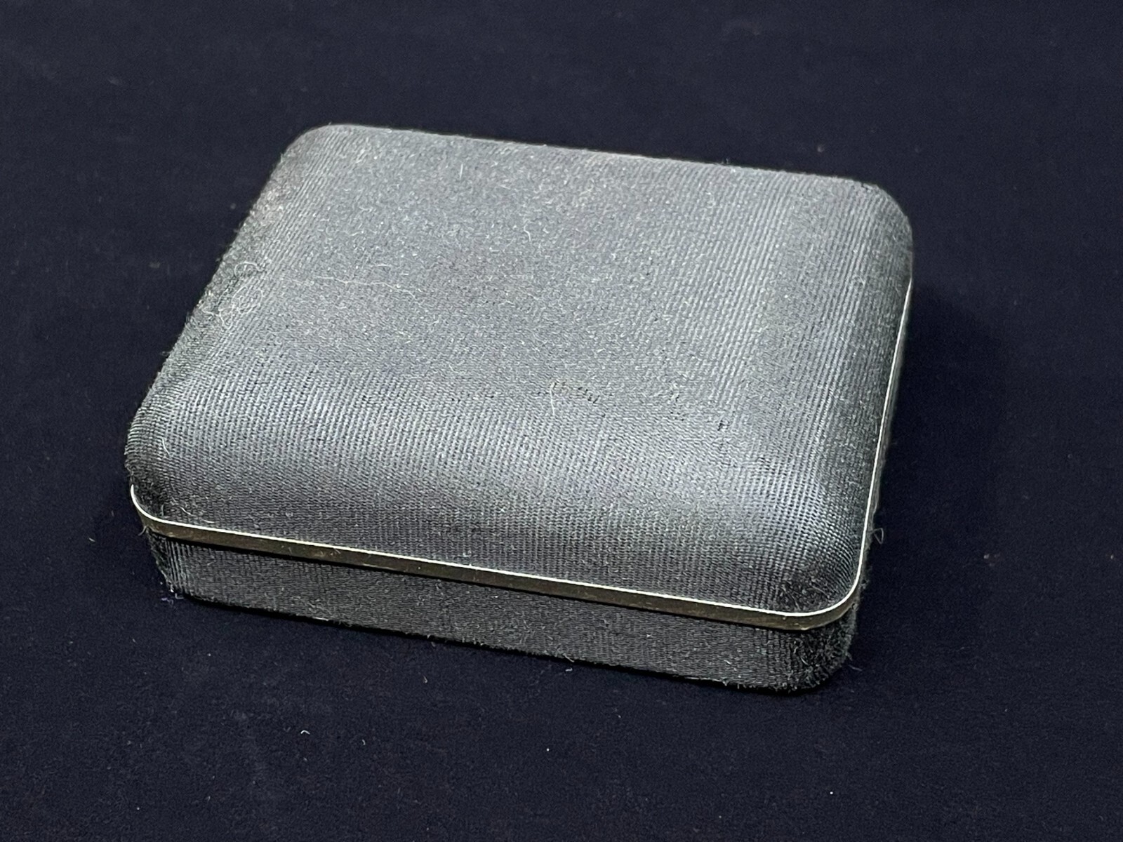 NOS Shields Fifth Avenue Executive Silver “L” Monogram Cuff Links & Tie Clip Set