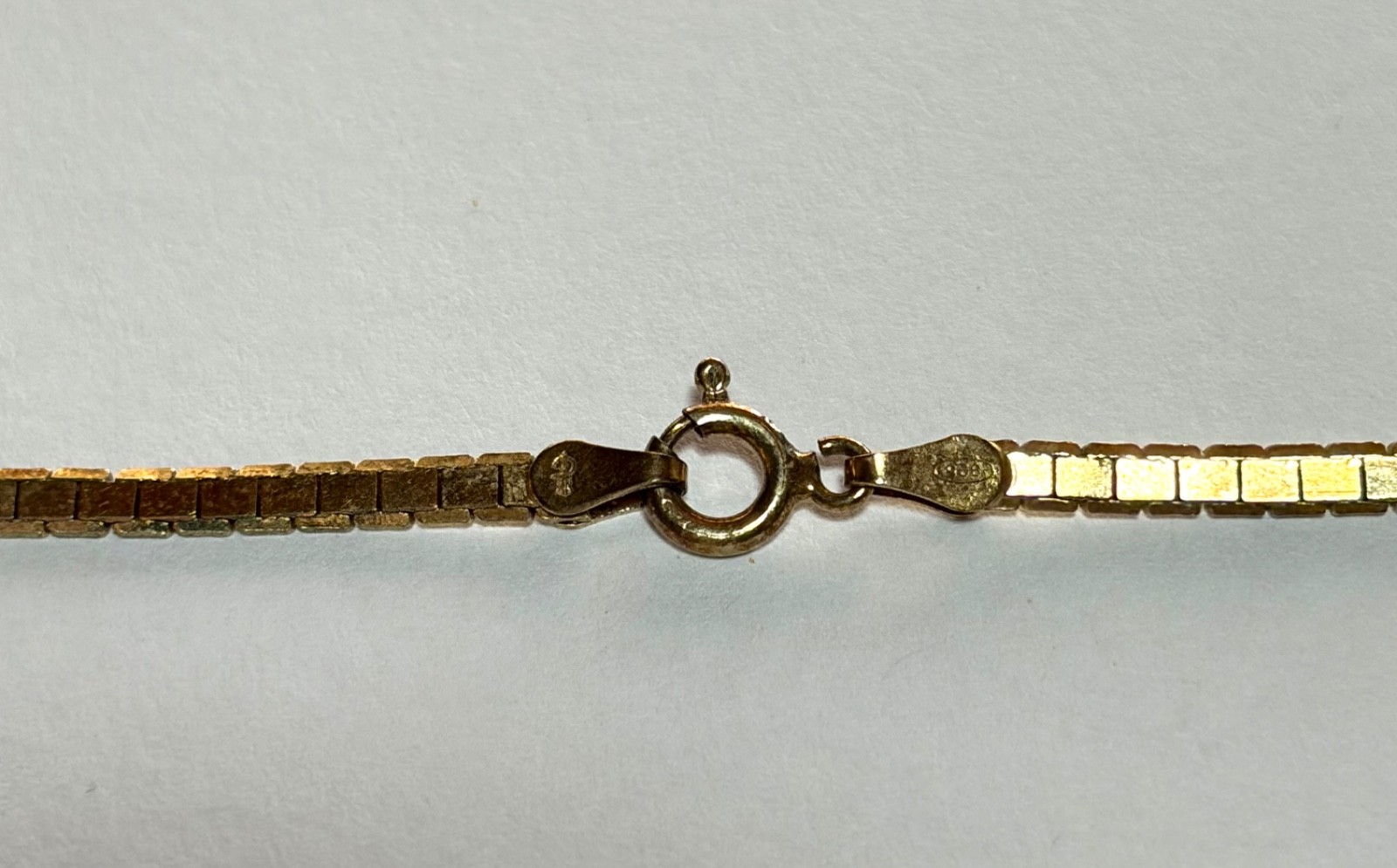 NECKLACE : HERRINGBONE GOLD-FILLED CHAIN #3 : 23.5 inches