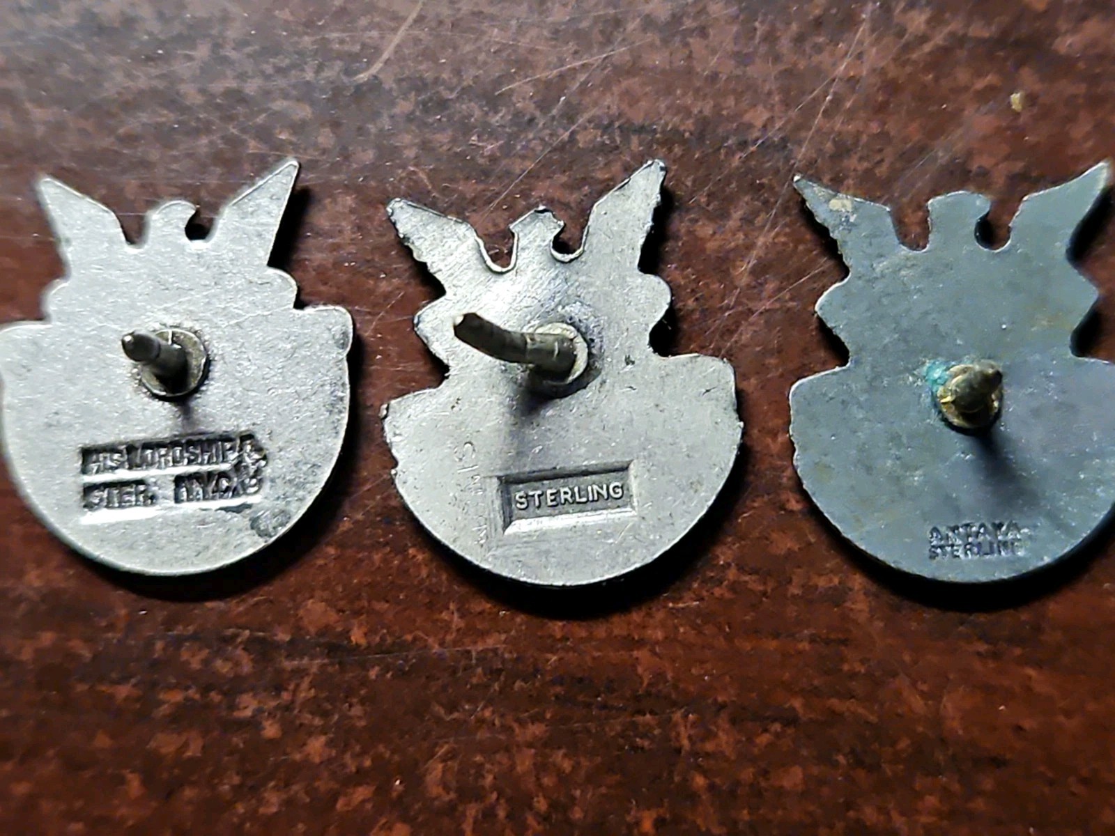Vintage Estate Pin Lot Military Fraternal Scout Nintendo Sterling Enamel 25+