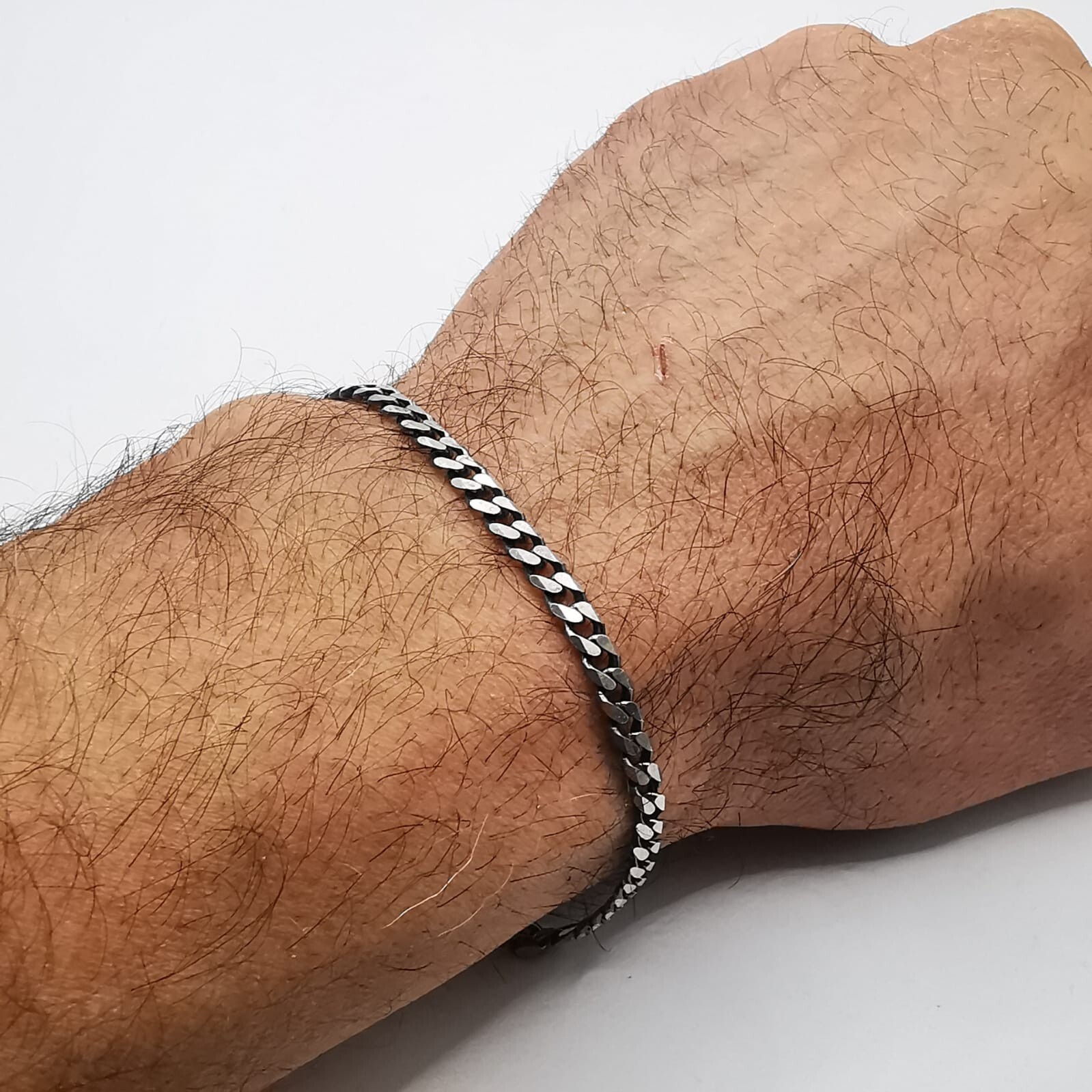 Vintage Beautiful Bracelet Jewelry,925 Sterling Silver, Handmade 7,76 gram