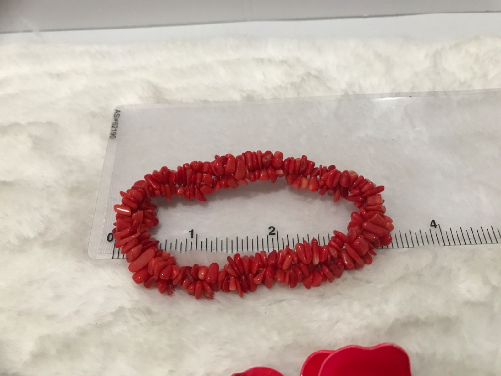 Vintage Lot 10 Red Costume Jewelry Necklaces Bracelets Brooch Earrings Fun Boho