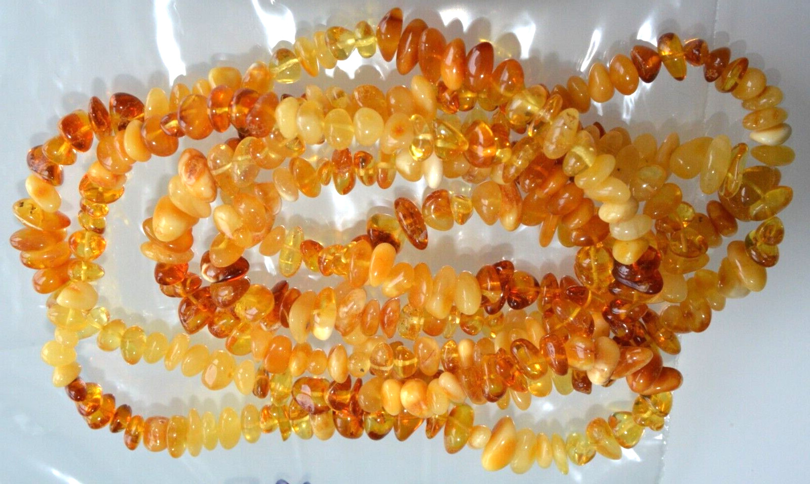 ✅135 cm=42gr RUSSIAN SOVIET BALTIC AMBER BEAD NECKLACE 琥珀 BRACELET STONE PENDANT