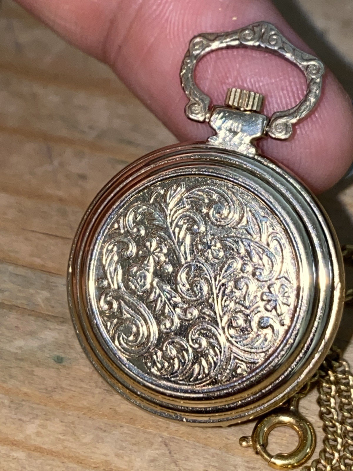 Vintage USSR Watch Melana AU with Speidel Goldfilled Chain Rare
