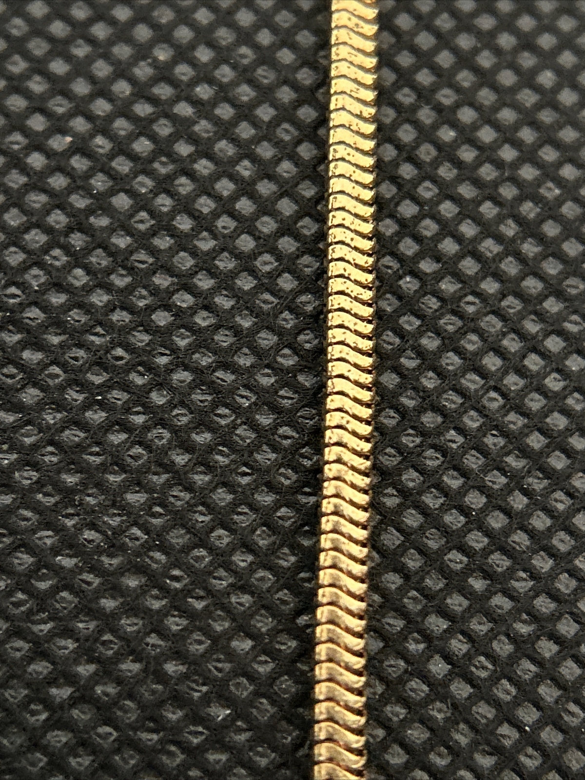 Necklace Chain Snake High Quality Gold Plated Gold Tone Americ KJ 19” GERMANY