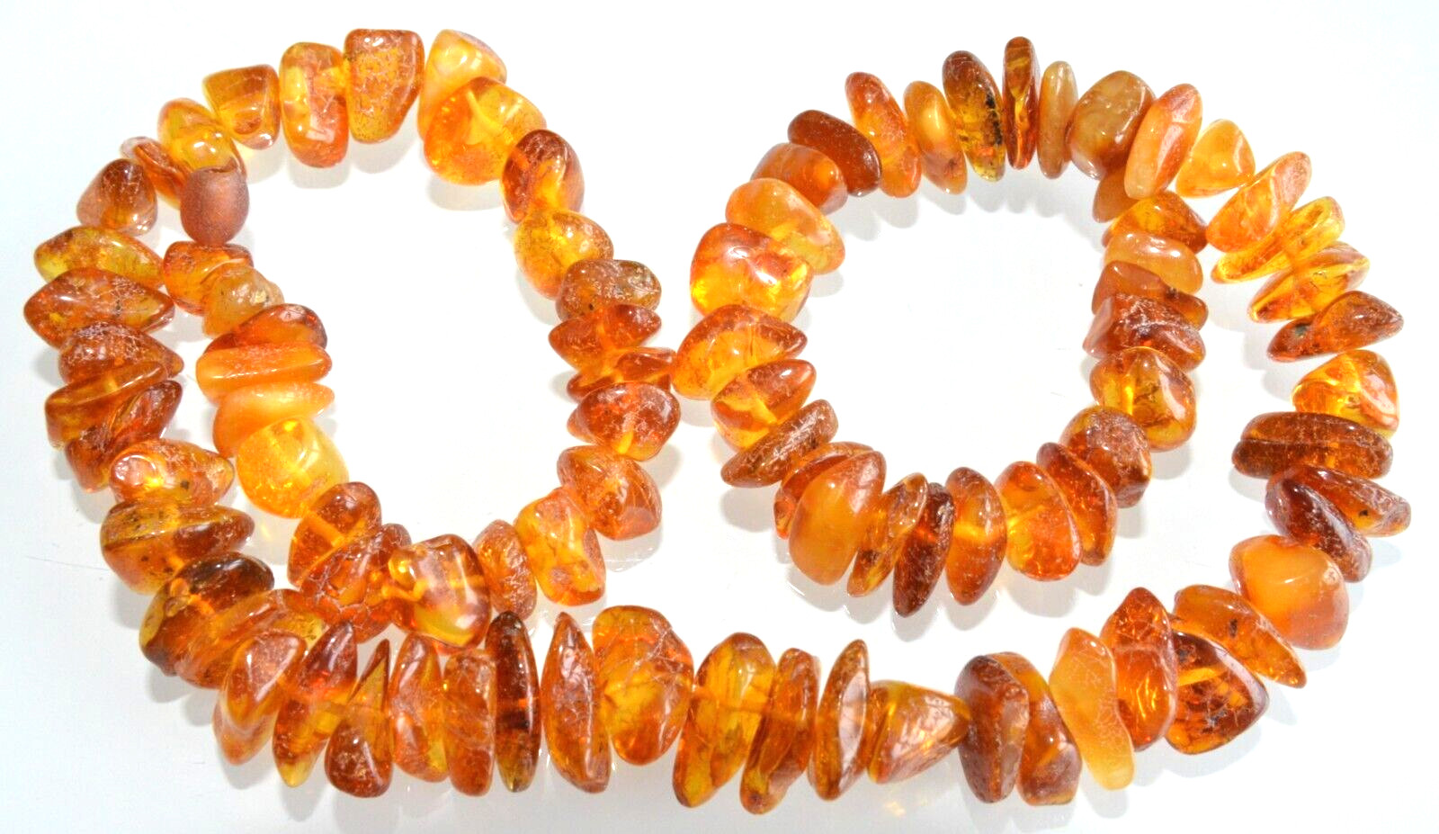 43gr RUSSIAN SOVIET BALTIC AMBER BEAD NECKLACE 琥珀 BRACELET STONE PENDANT EARRING