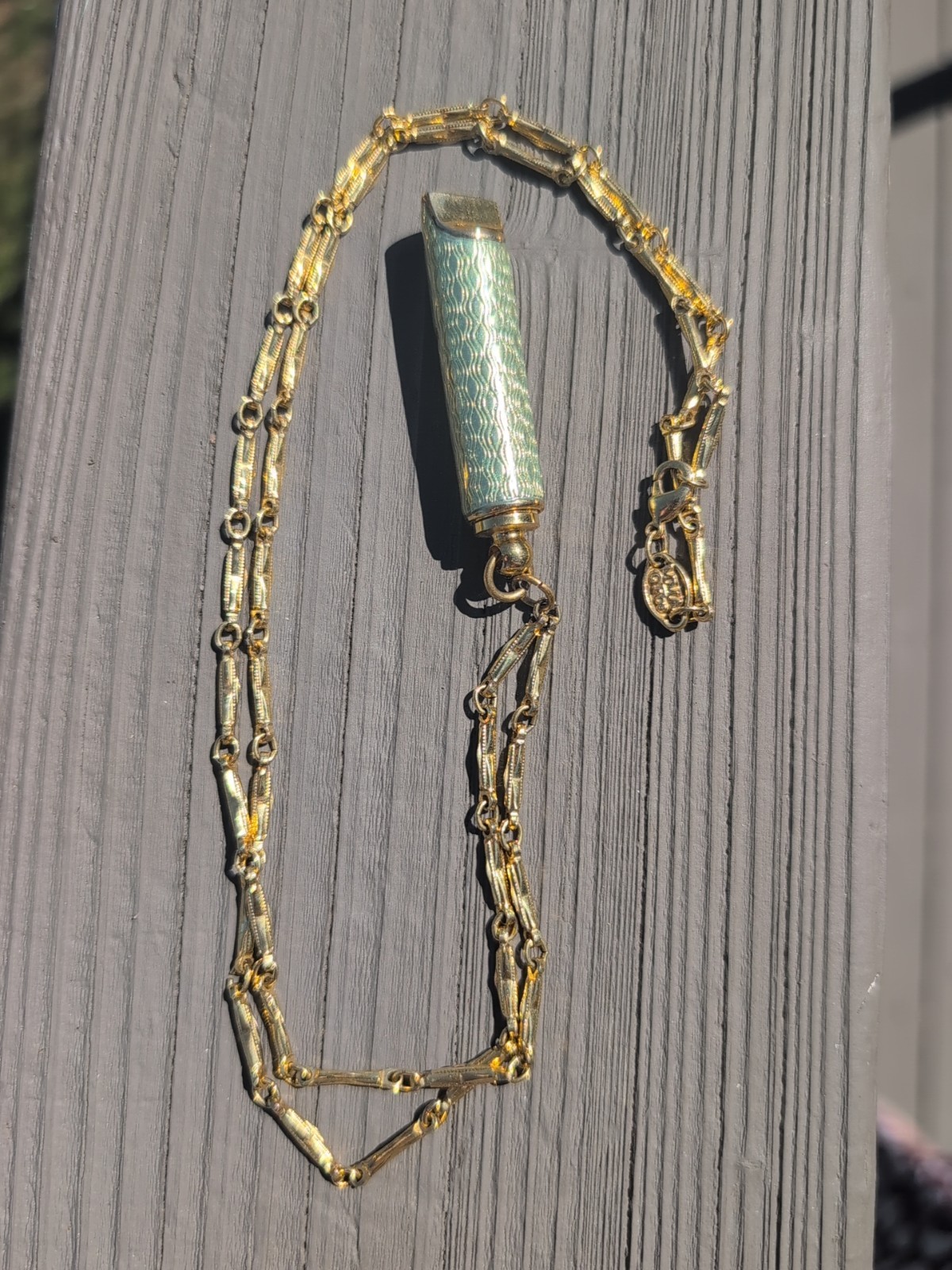 Metropolitan Museum of Art Forbes SIgned Guilloche Enamel Whistle Faberge
