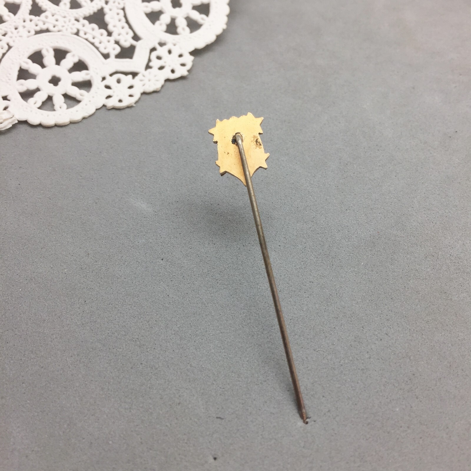 Antique Stick Pin Gold Filled Stars Circle Halley’s Comet Celestial H.A & Co