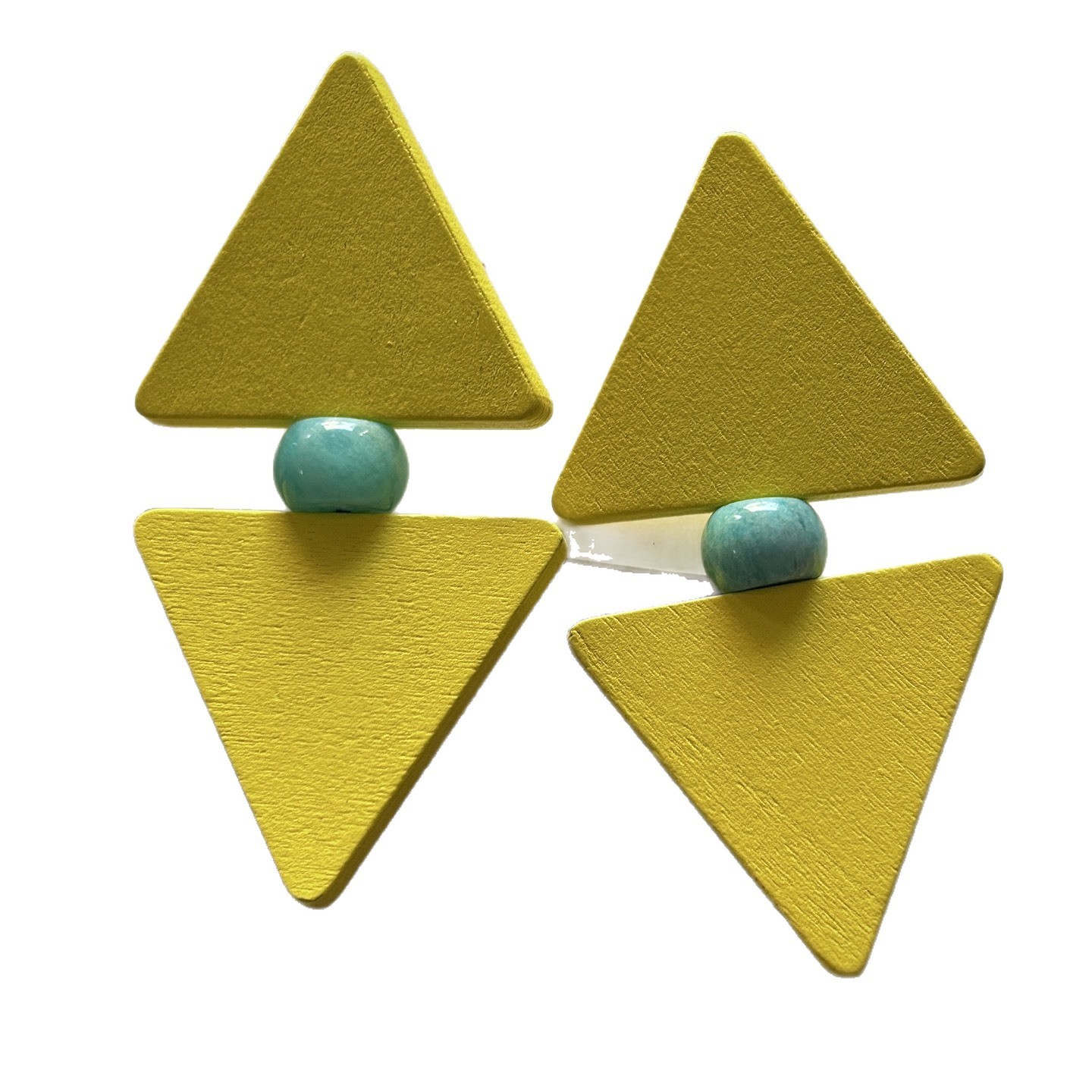 2pcs Chic Retro Relief Earrings Gold Tone Mixed Styles Daily Accessory Gift