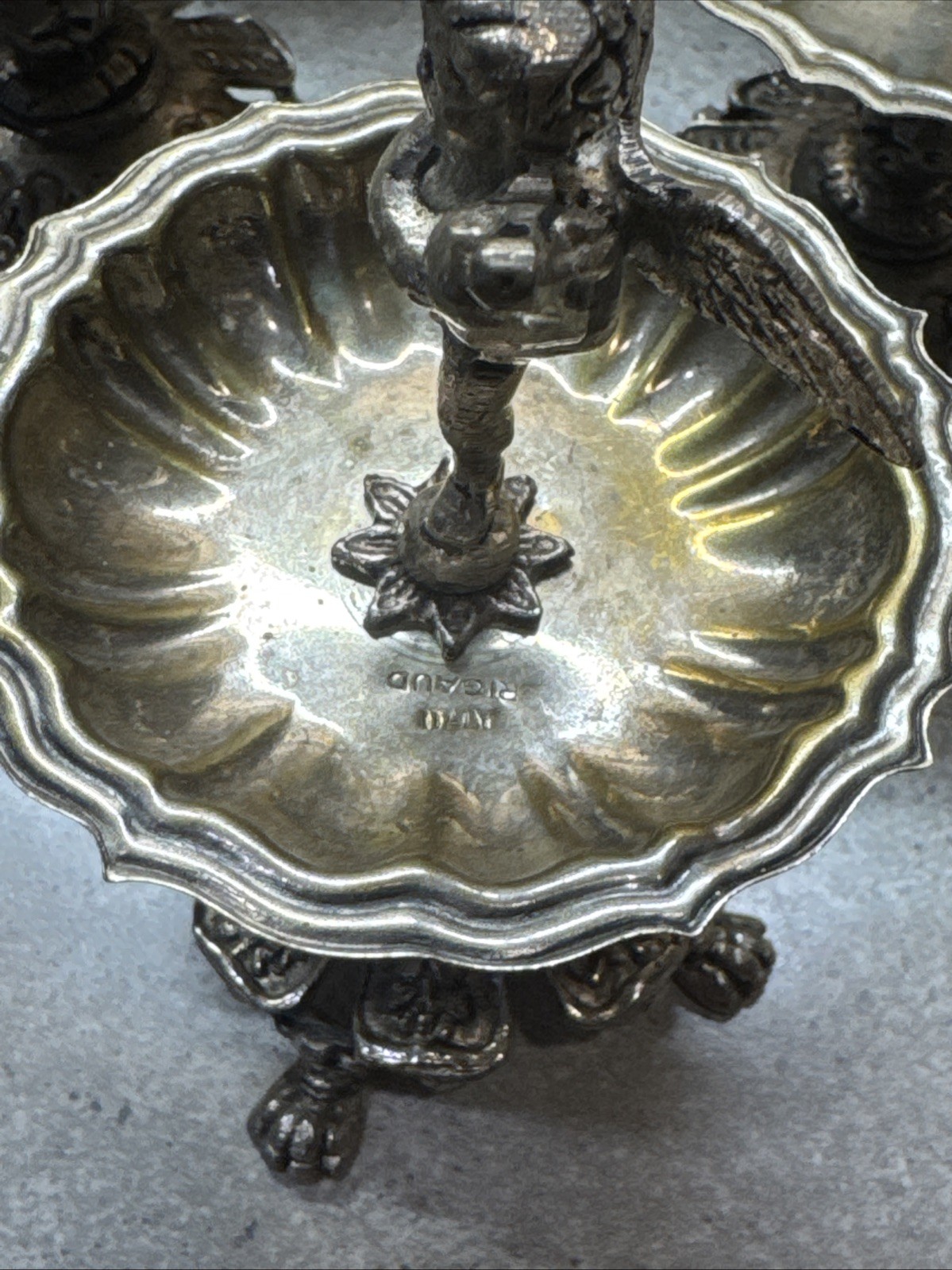 CENDRIER jewelry and or salt cinder Italia 1930 ( set of Eight )