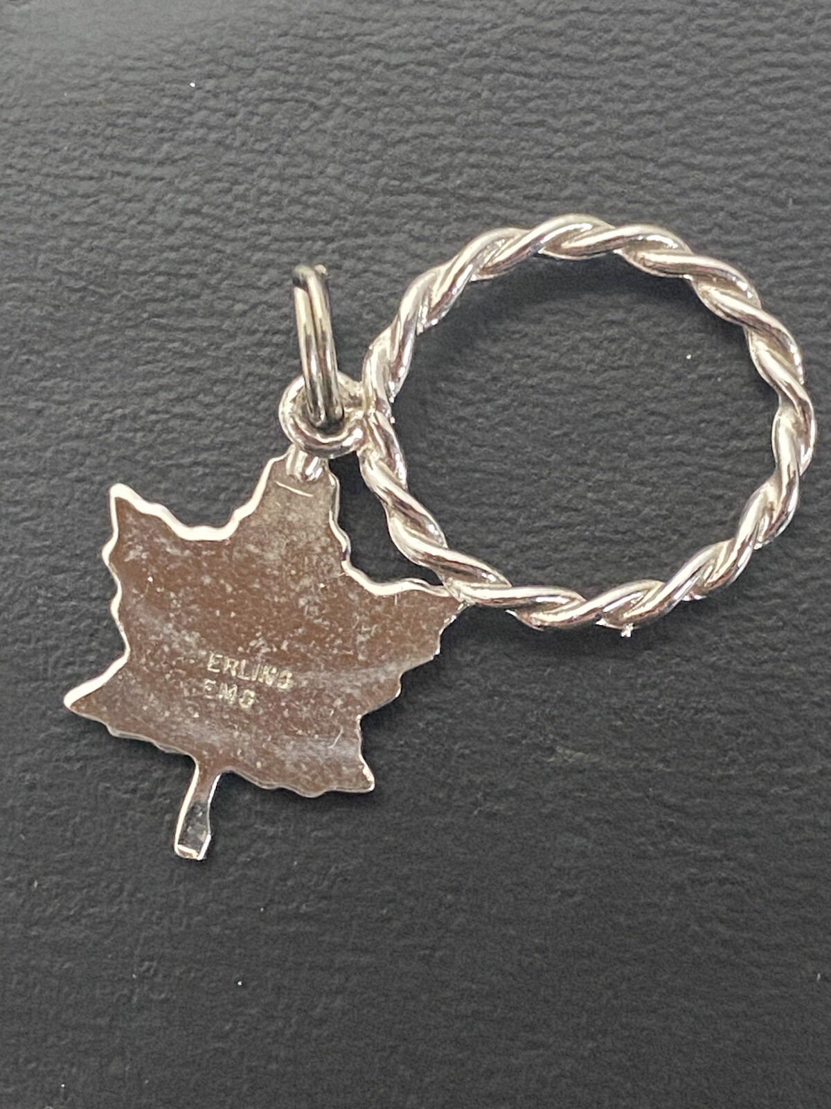 VTG Sterling Slver Charm Waskesui Lake SK Canada Souvenir EMO Saskatchewan